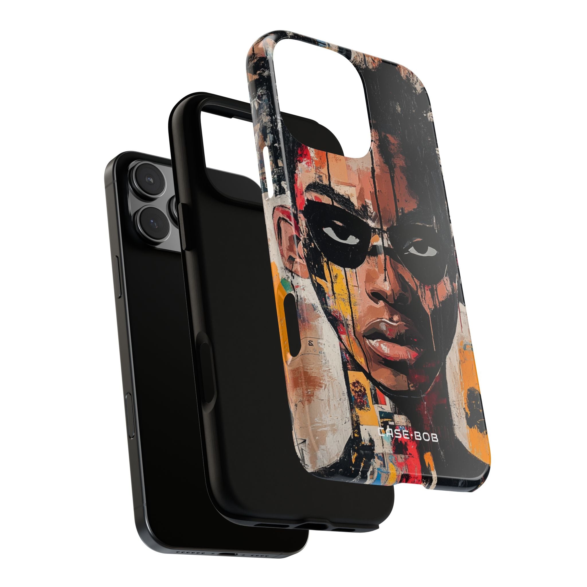 Masked Portrait Drips iPhone 16 Pro Max Case - Tough