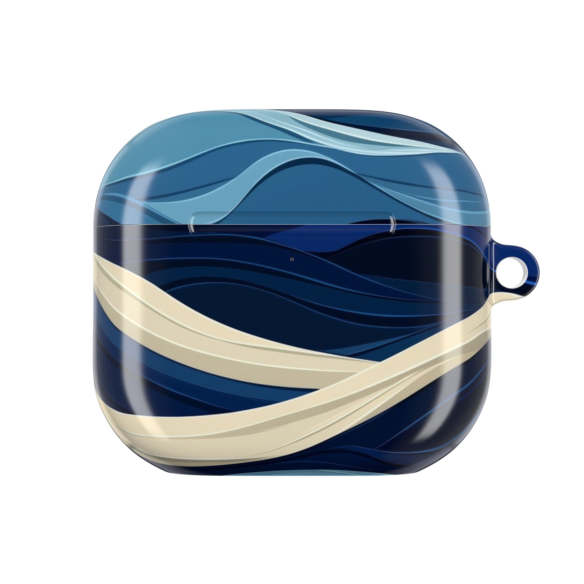 Blue Wave Flow - AirPods Case