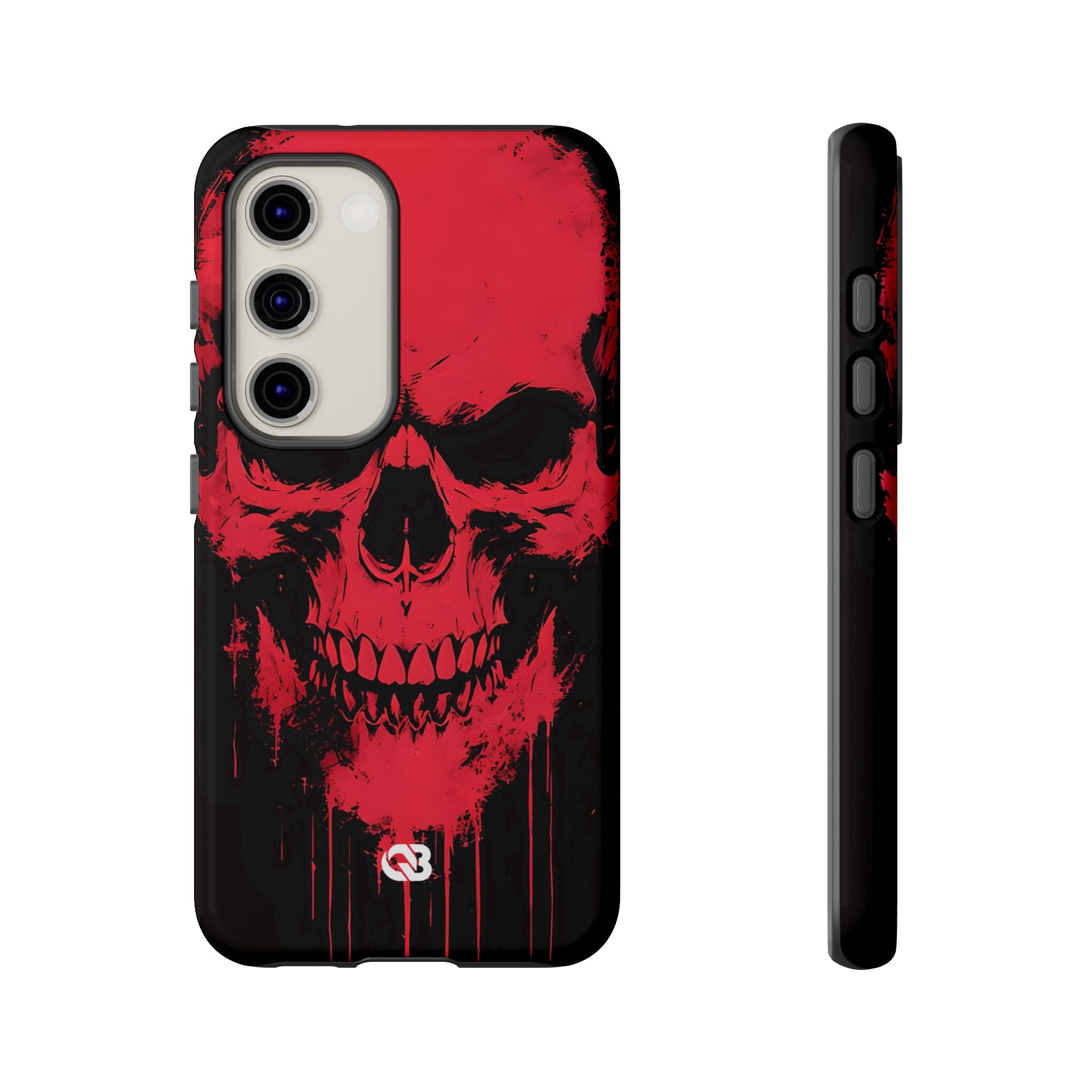 Crimson Street Skull · Tough Handyhülle für Samsung