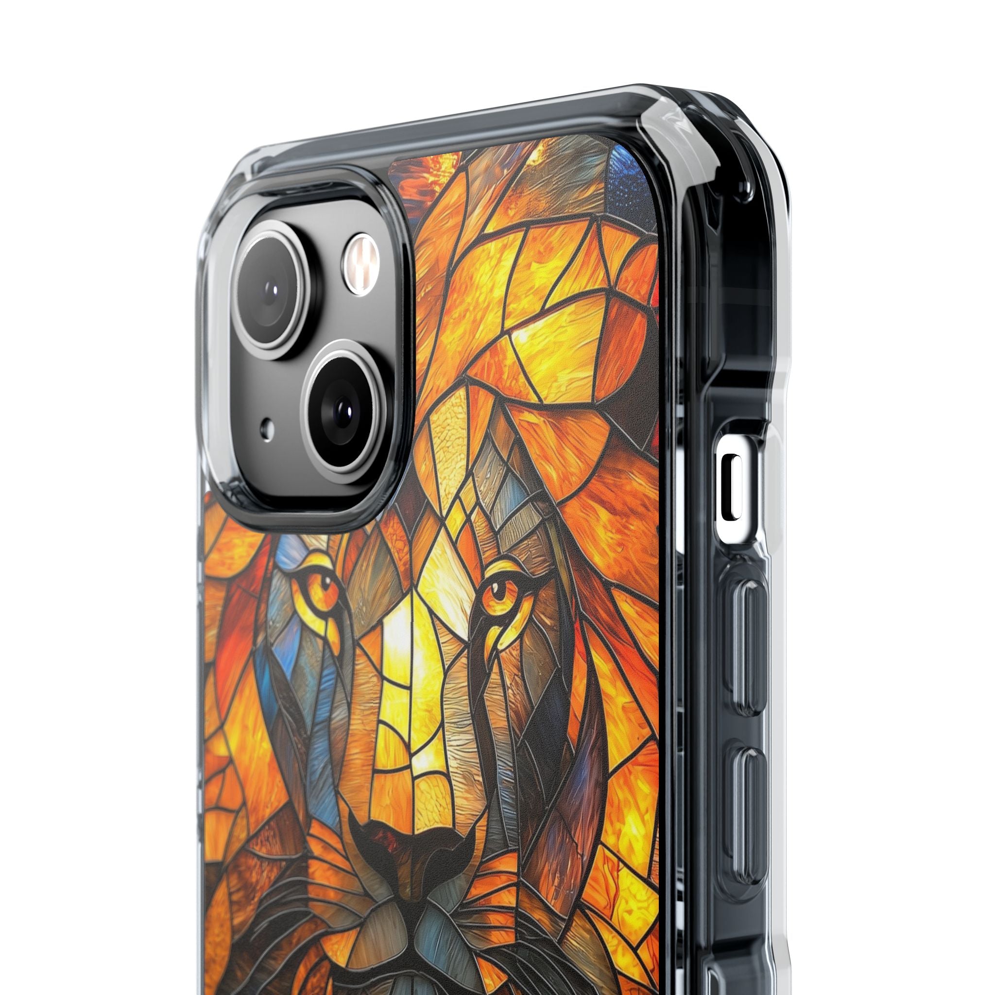 Amber Glass Lion · Impact Phone Case for iPhone · Magsafe