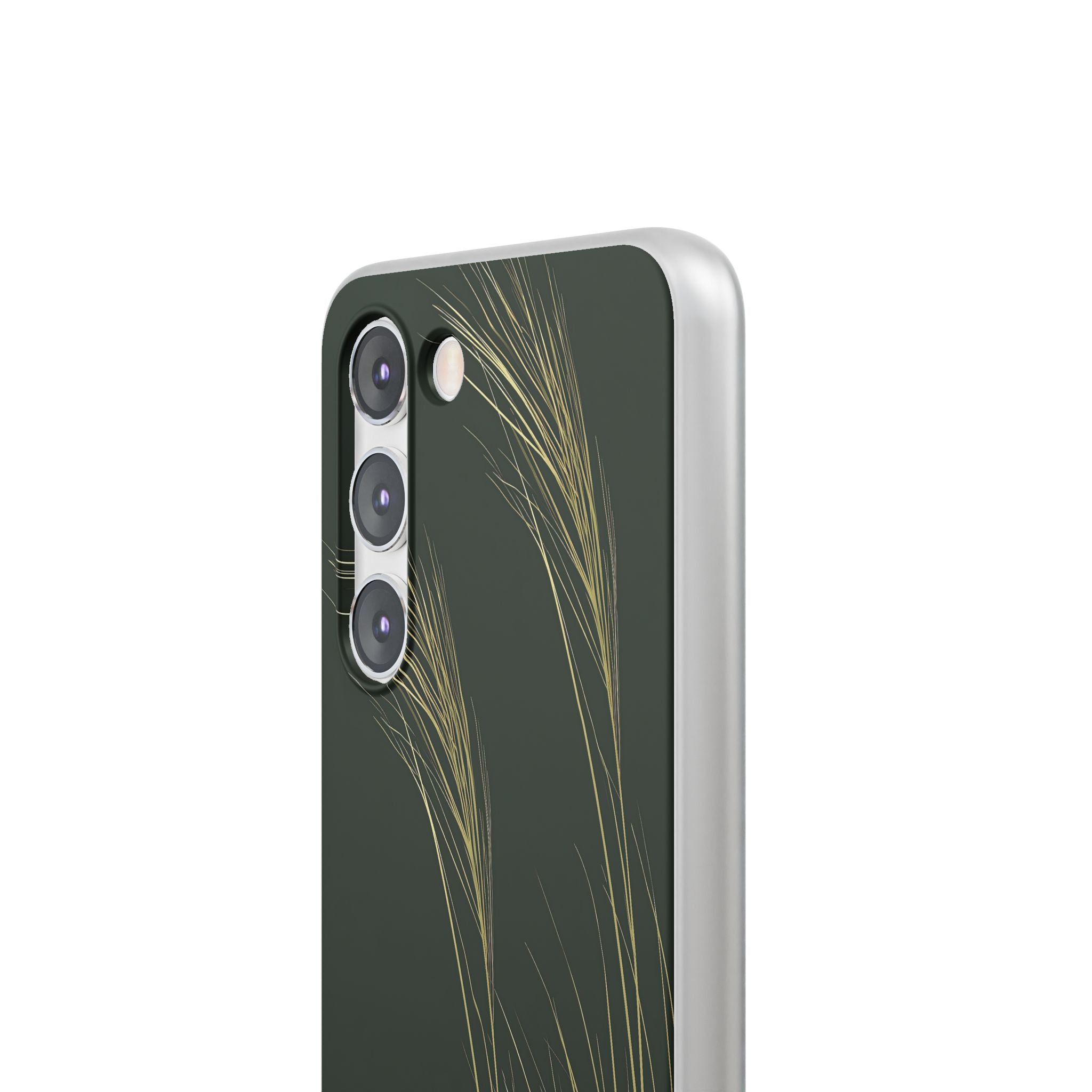 Green Lite Phone Case for Samsung - Midnight Gilded Grass