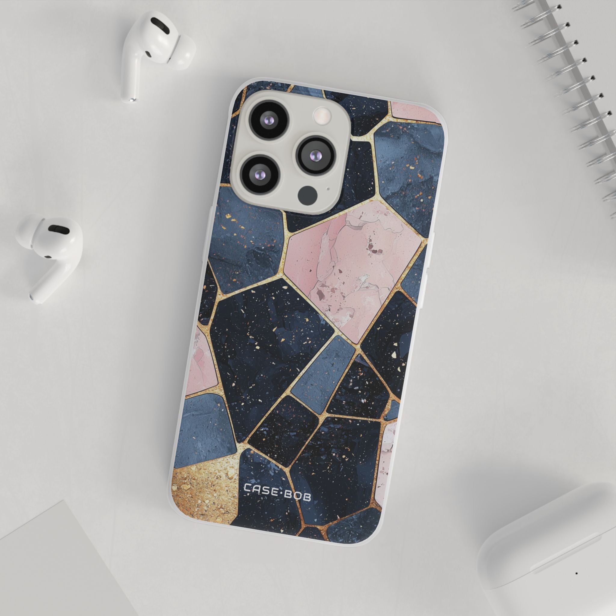 Golden Mosaic iPhone 13 Pro - Mjuk