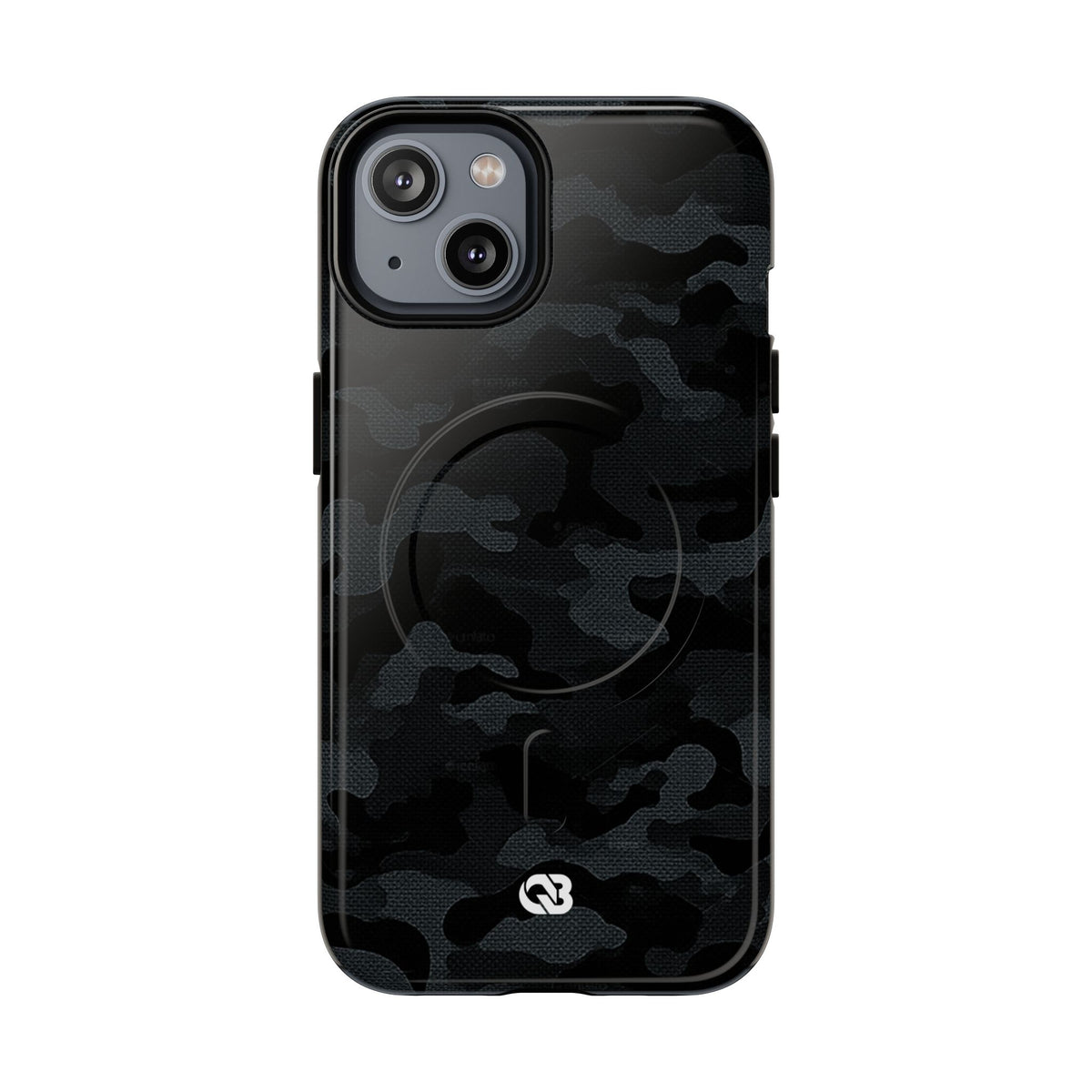 Blackout Urban Camo · Tough 2.0 Magnetic Phone Case for iPhone · Black
