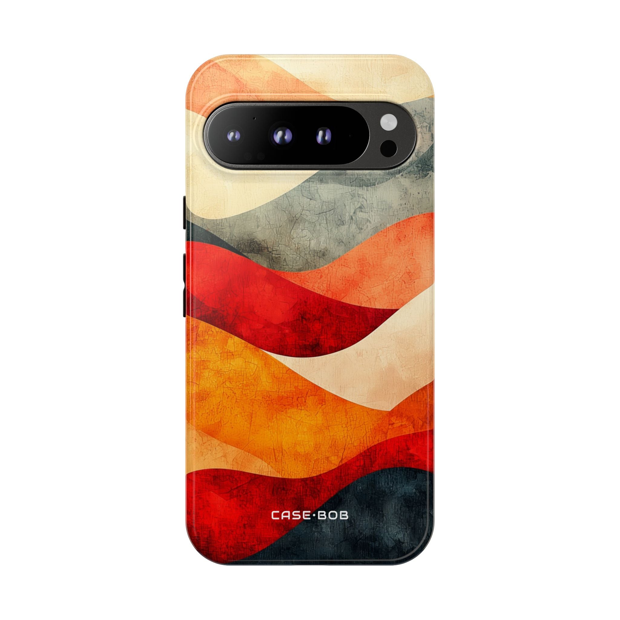 Zerbrochene Welle Sonnenuntergang Google Pixel 9 Pro XL Case - Tough