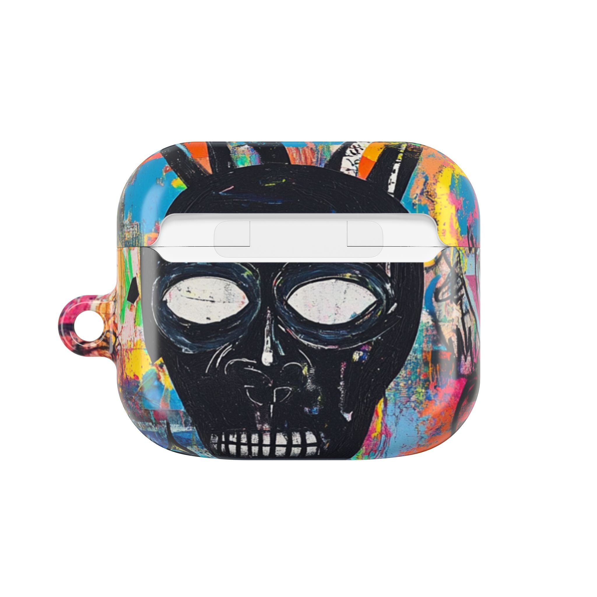 Neon Skull Burst - AirPods Cover