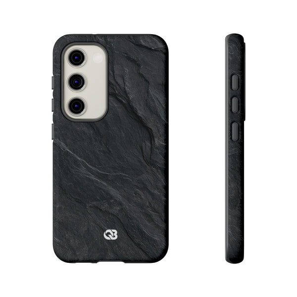 Dark Slate Strata · Tough Phone Case for Samsung · Black