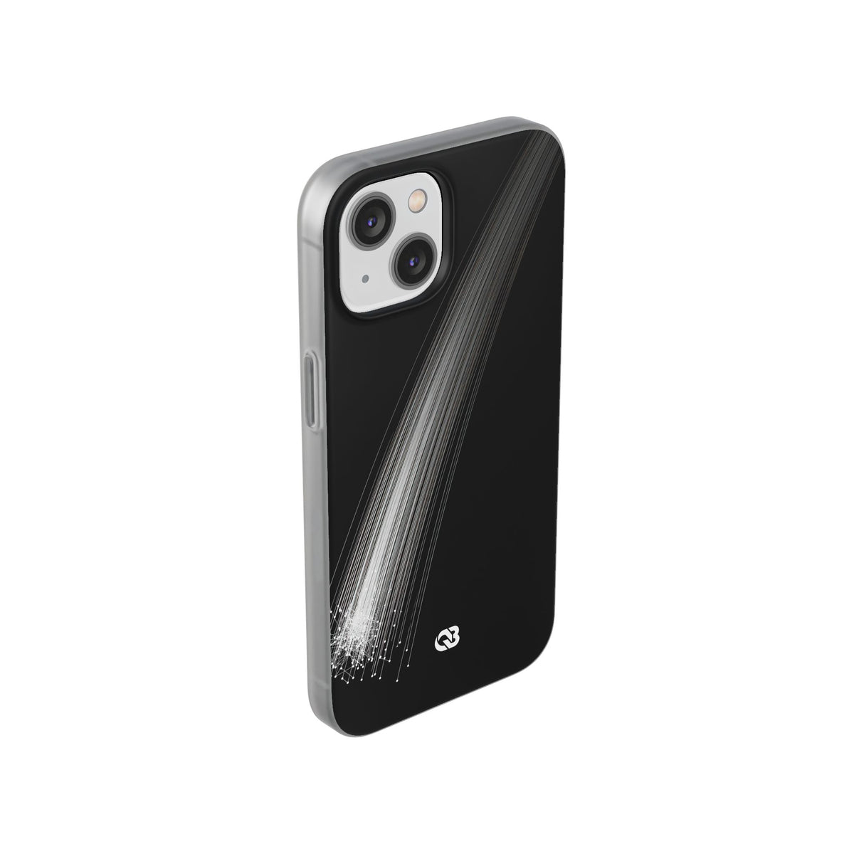 Black Lite Phone Case for iPhone - Linear Velocity Beam