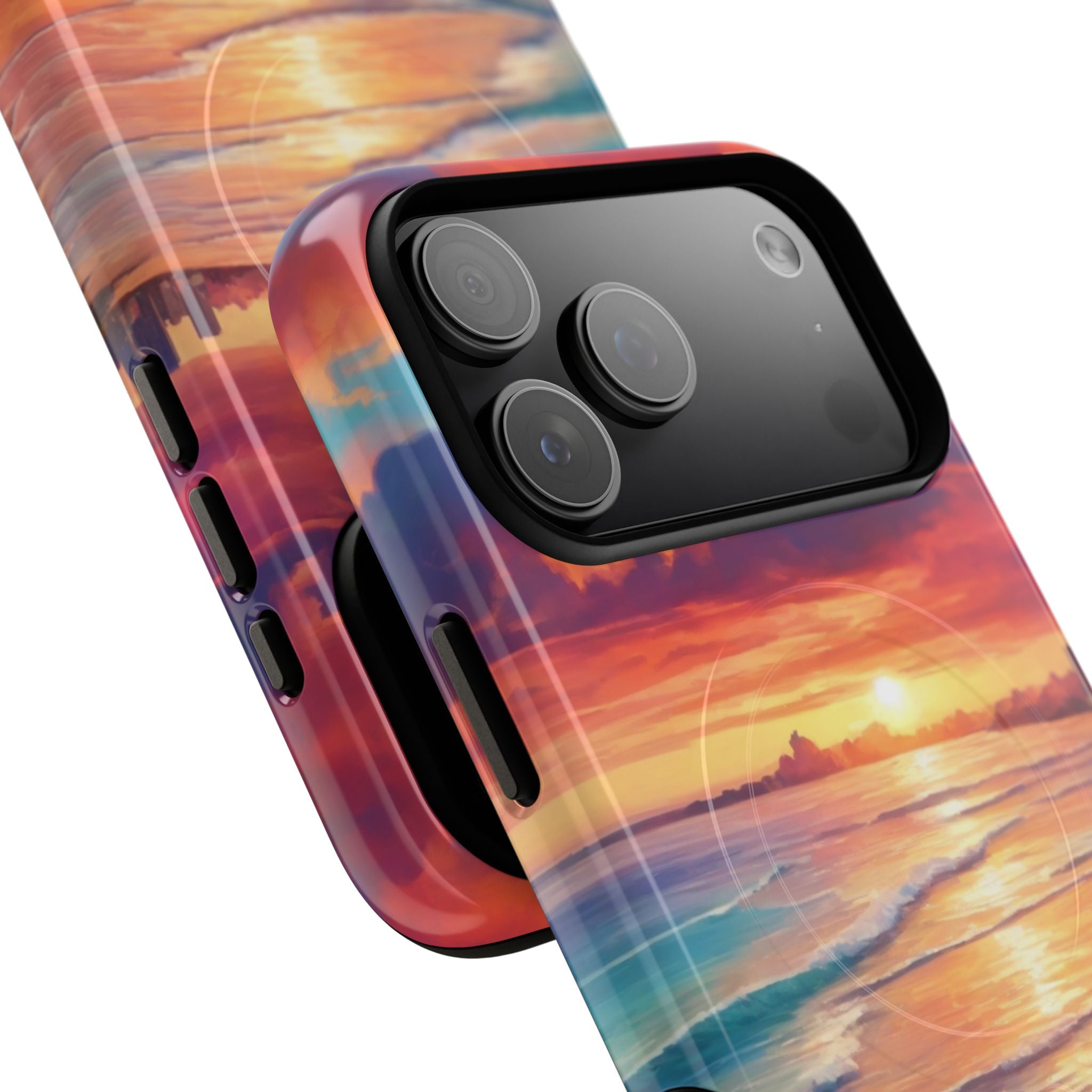 Crimson Shore Horizon · Tough+ Phone Case for iPhone · Magsafe