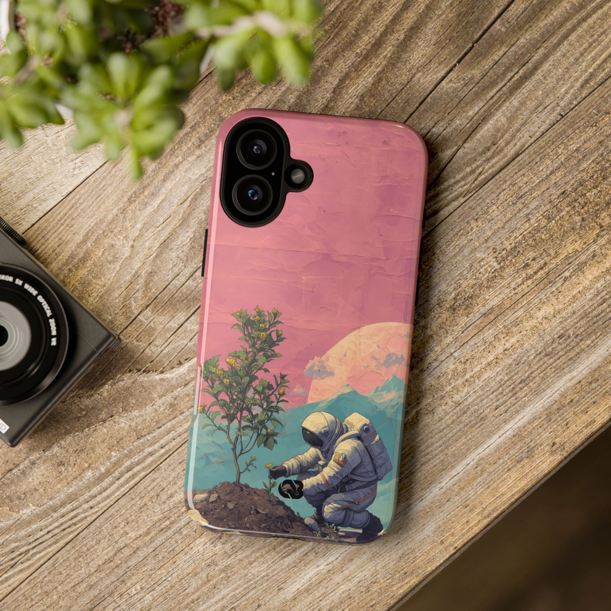 Lunar Pastel Bloom · Coque de téléphone Tough pour iPhone