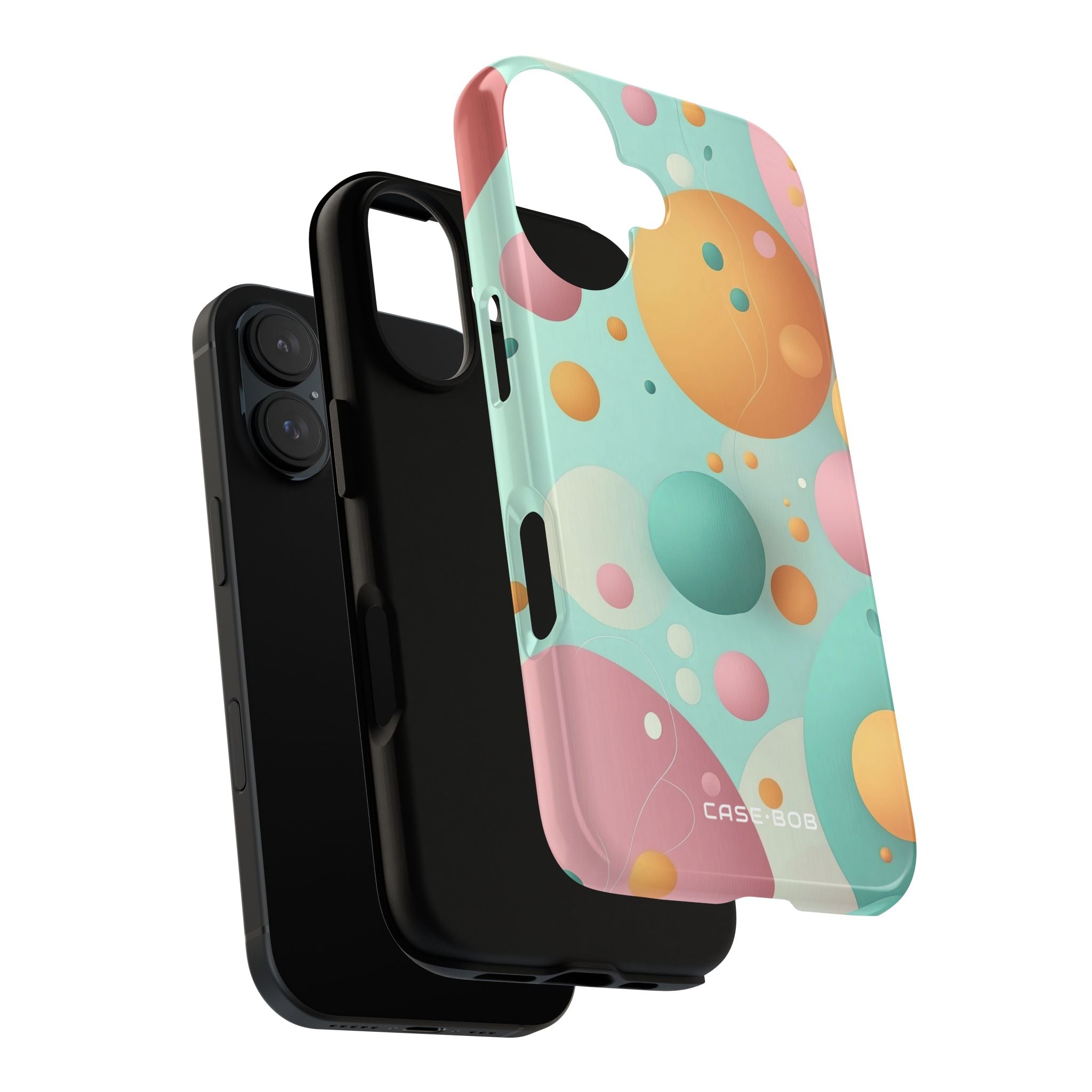 Pastel Circles iPhone 16 Case - Tough