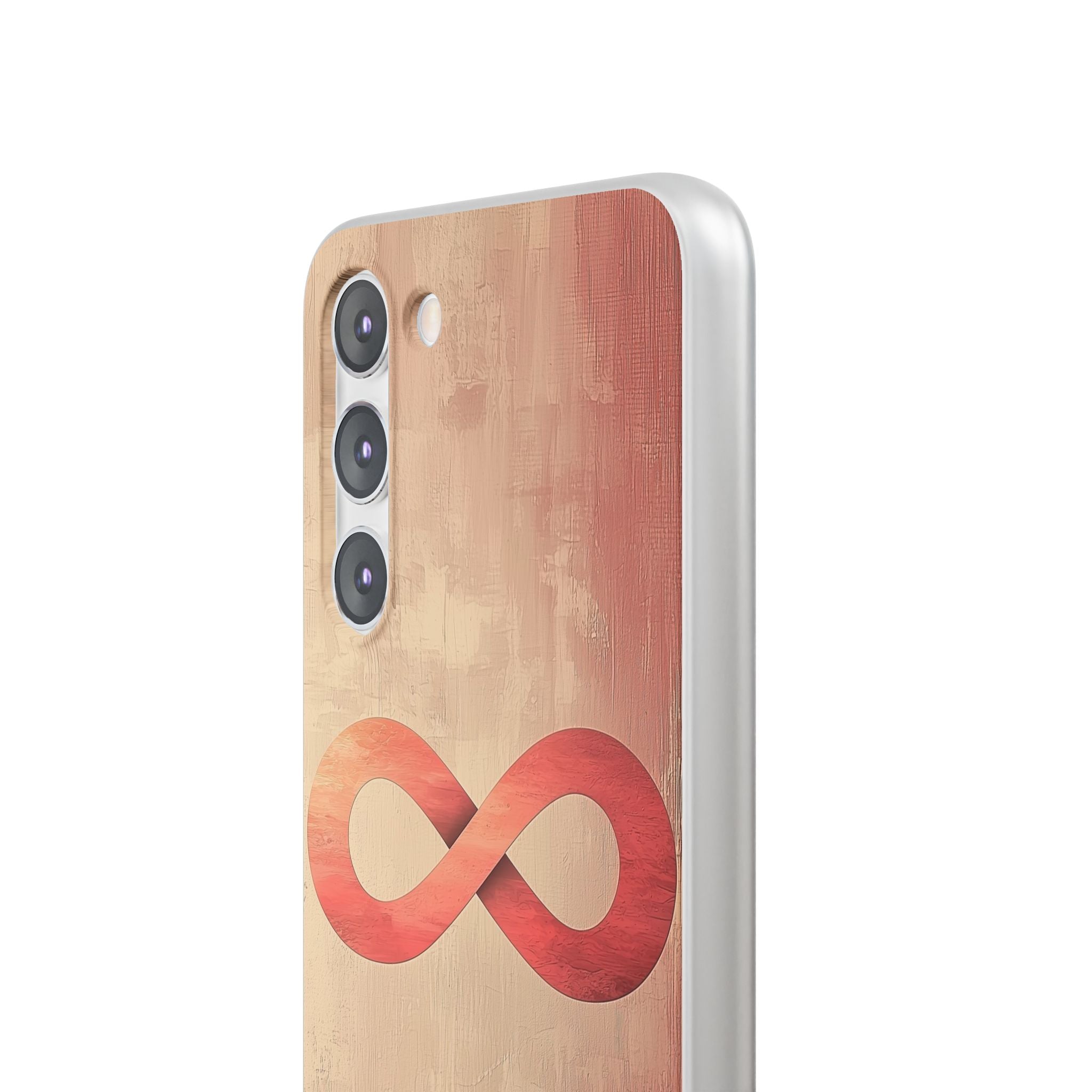 Terracotta Infinity Stroke · Soft Phone Case for Samsung