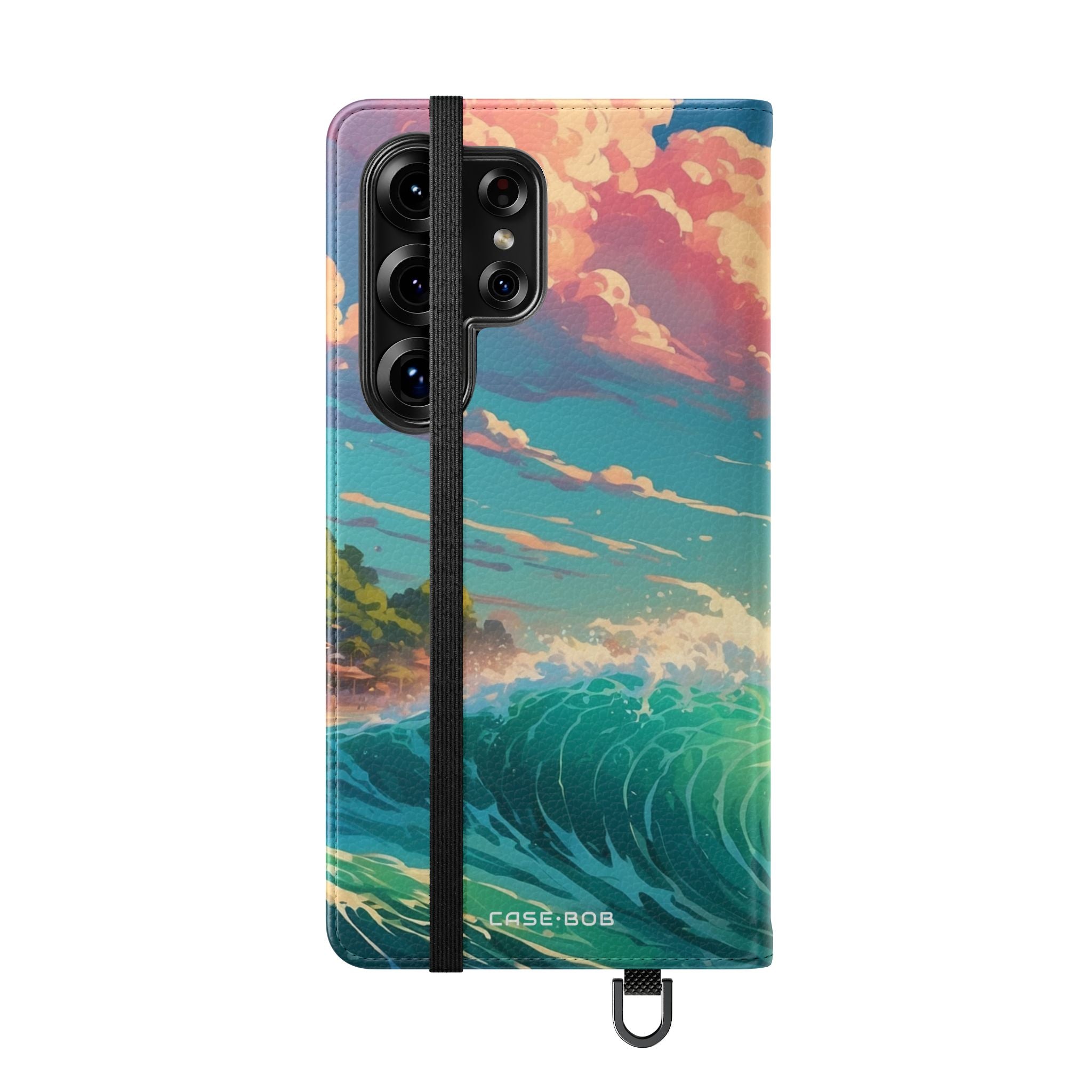Sunset Wave - Samsung S25 Ultra Case - Lompakko