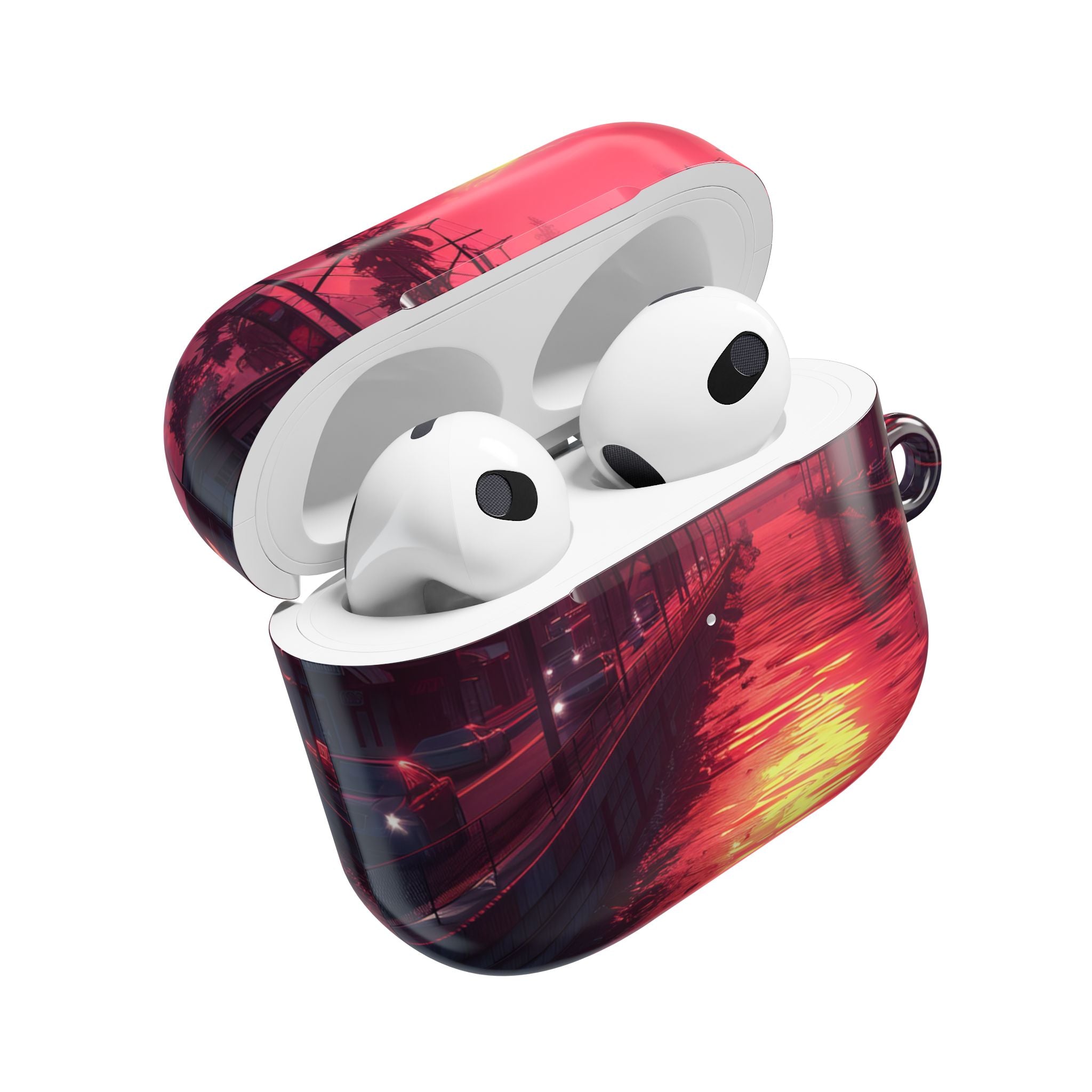 Yellow Moon Reflection - AirPods Case