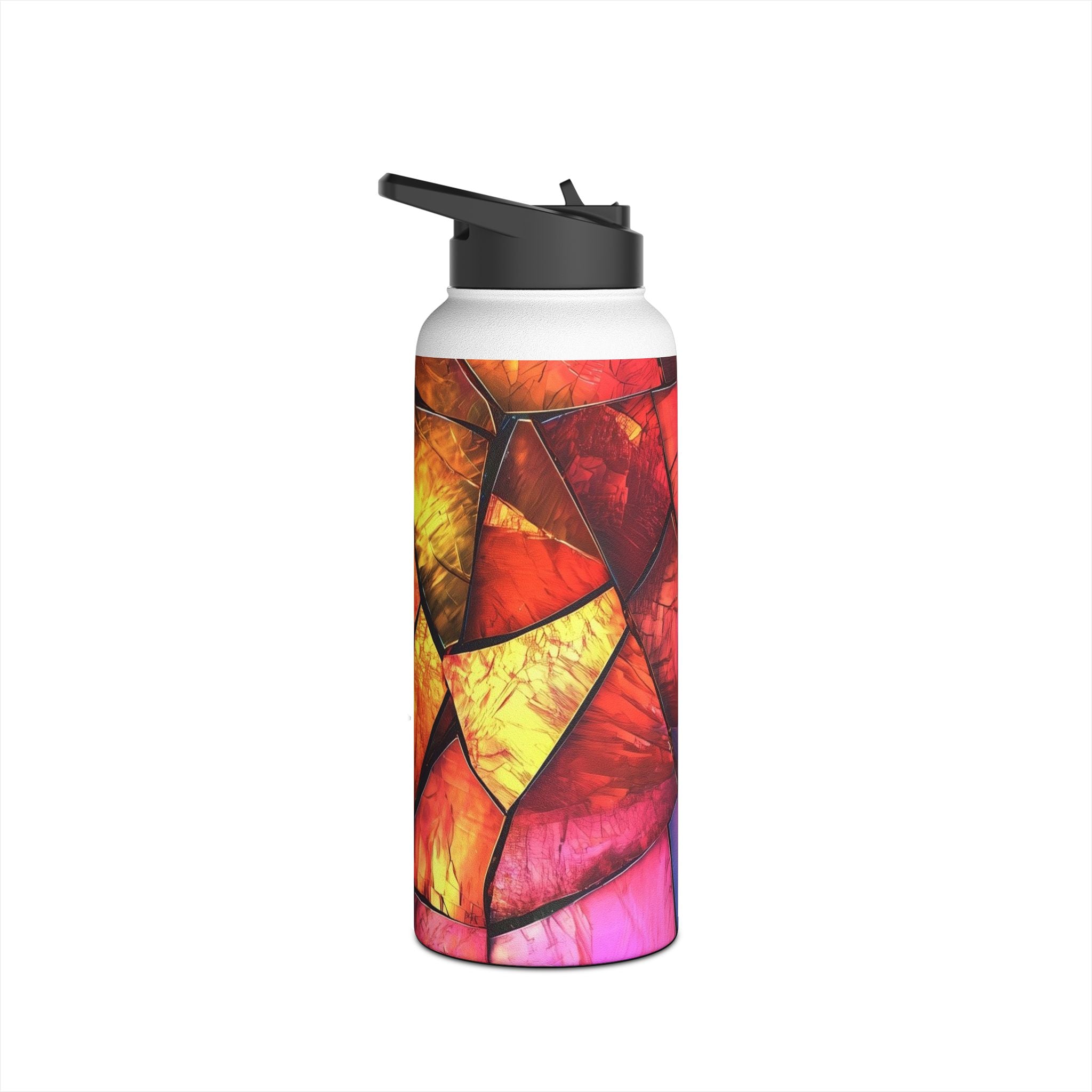 Crimson Shard - Stainless Steel Water Bottle