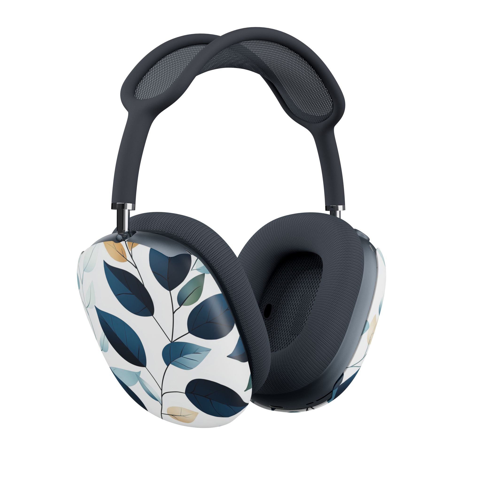 Navy Leaf Veins - AirPod Max Case