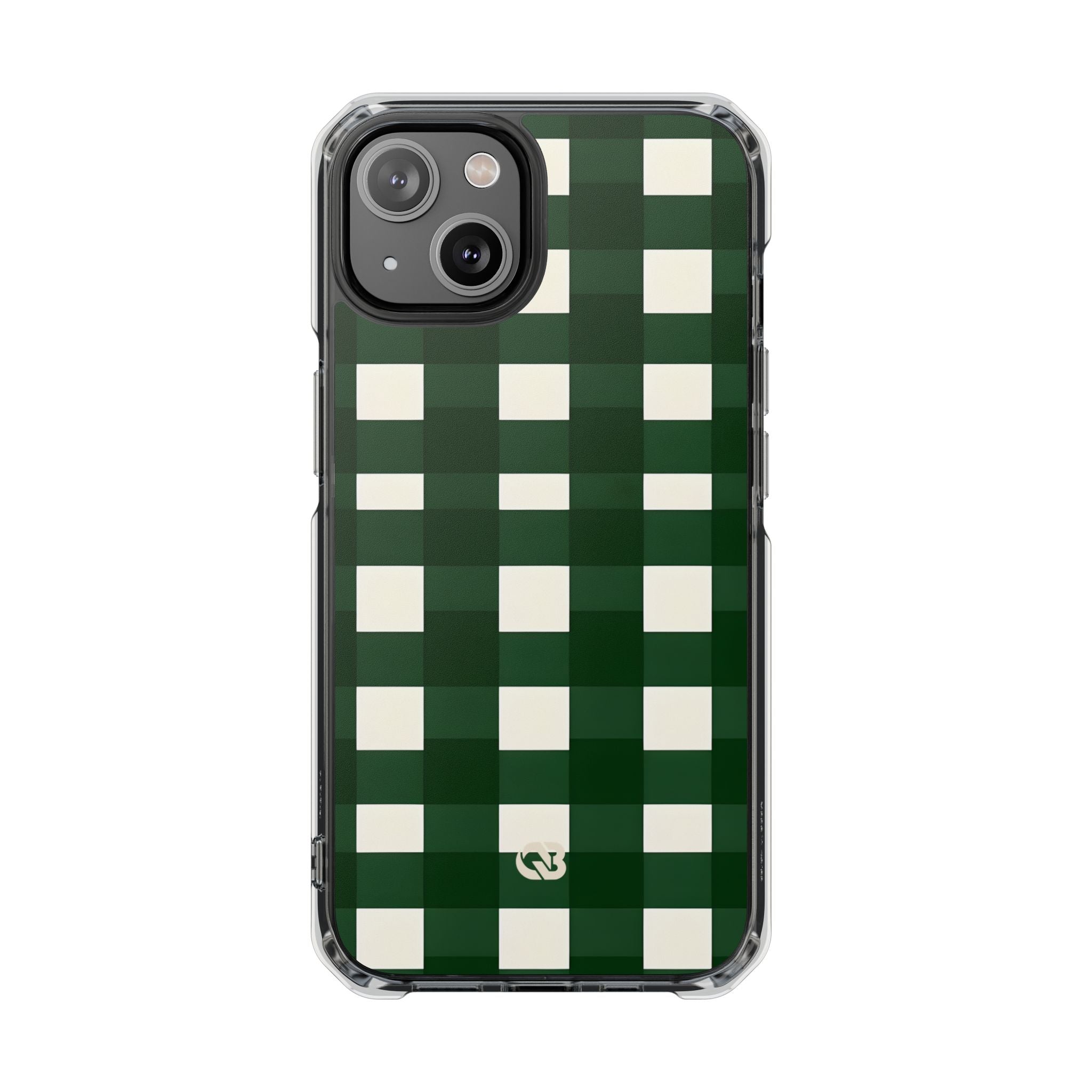 Hunter Green Rutig · Impact Mobilskal för iPhone · Magsafe