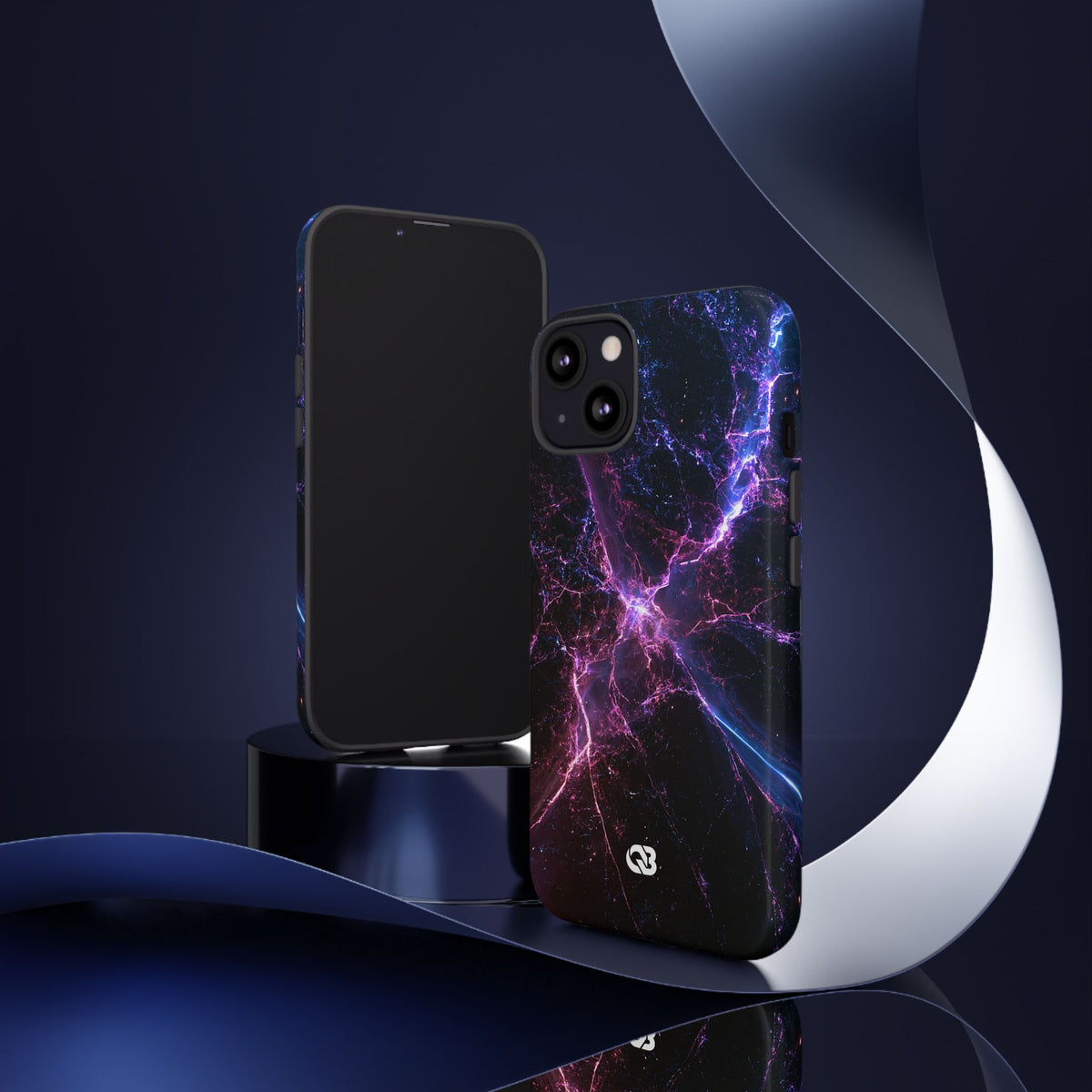 Neural Singularity · Tough Phone Case for iPhone · Black