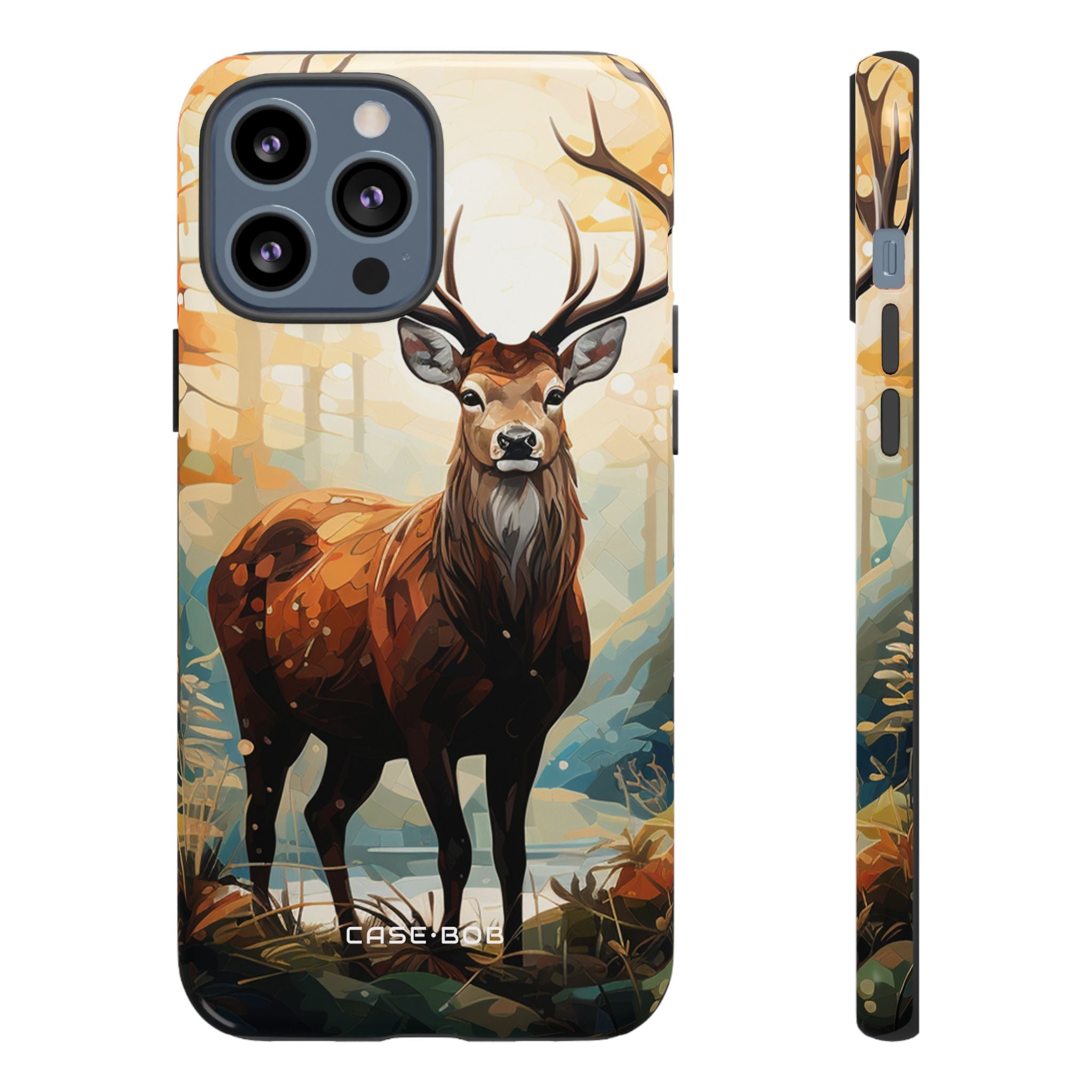 Glowing Stag iPhone 13 Pro Max Case - Tough - CASE•BOB