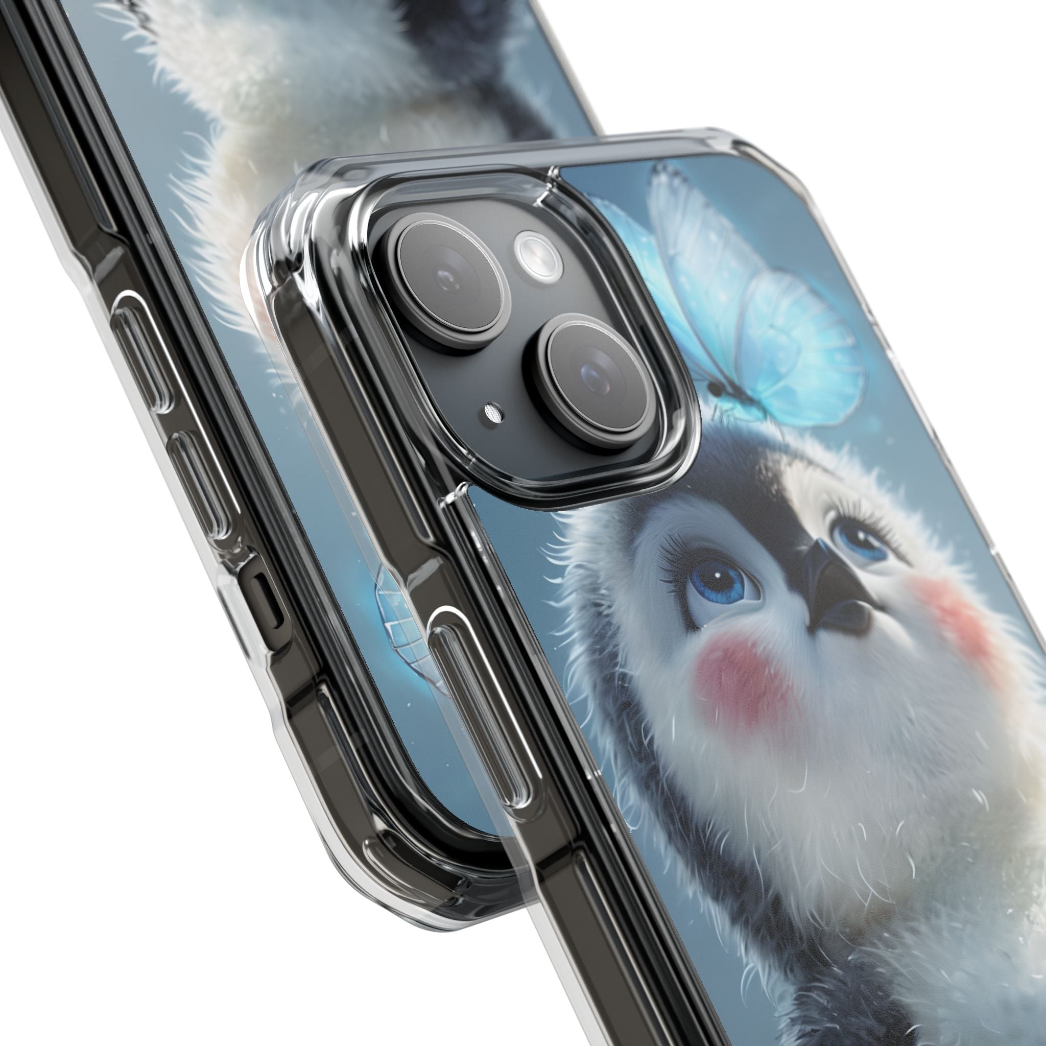 Frosty Penguin Glow · Impact Custodia per iPhone · Magsafe
