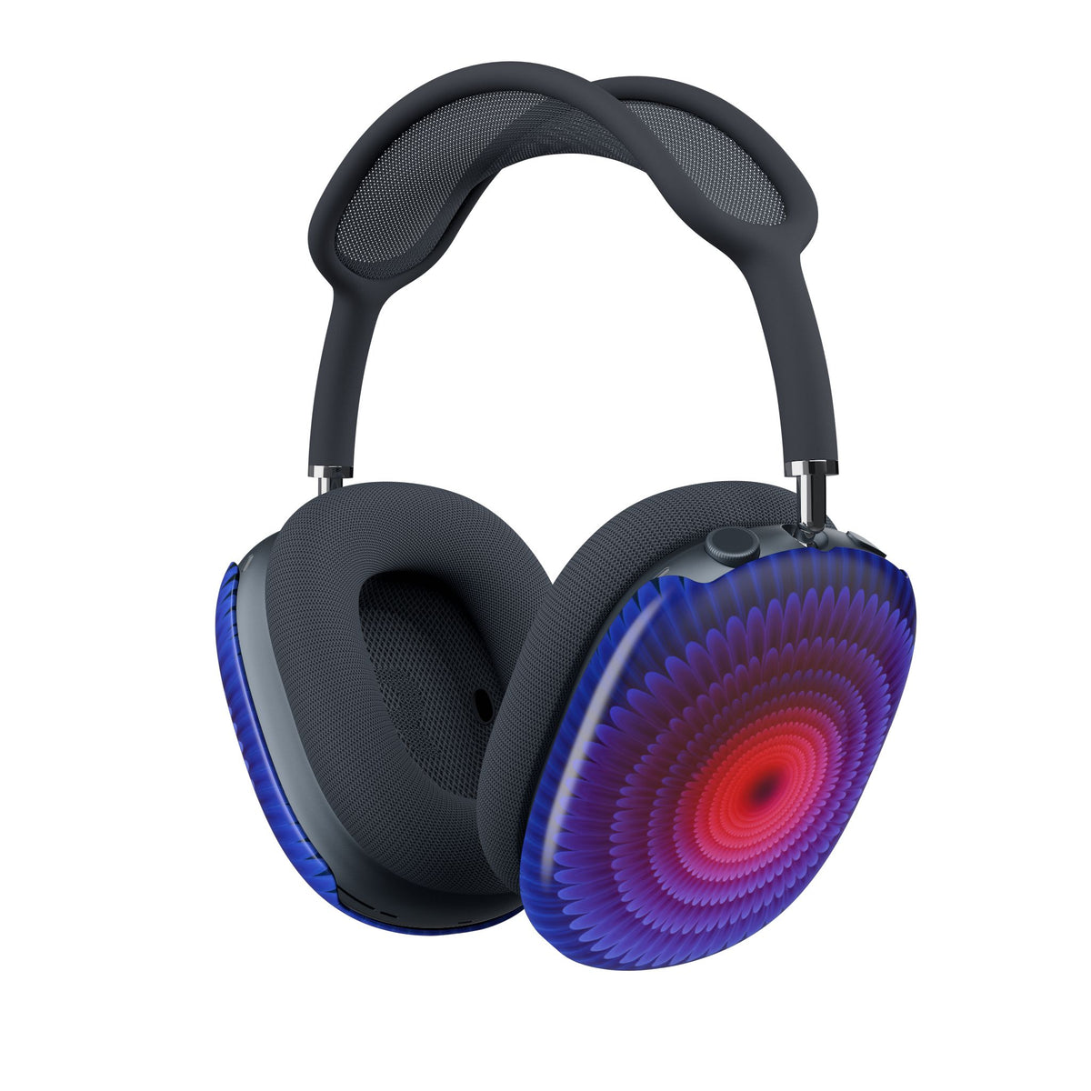 Radial Spectrum Bloom · Hard Case for AirPods Max · Blue
