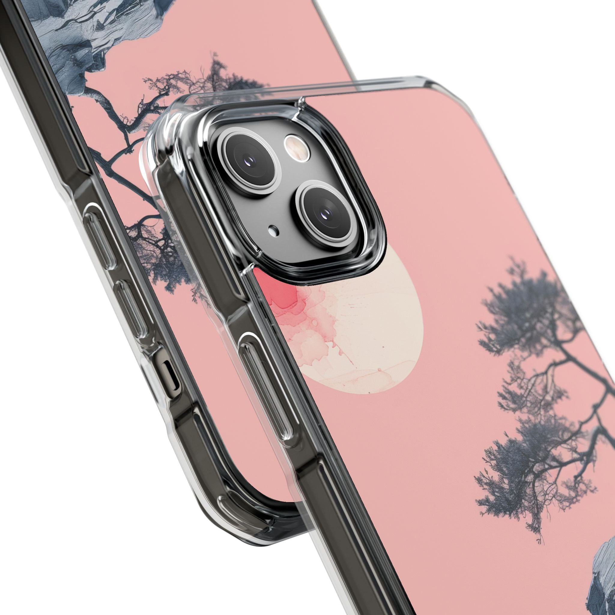 Crimson Moon Tree iPhone 14 Plus Case - Impact