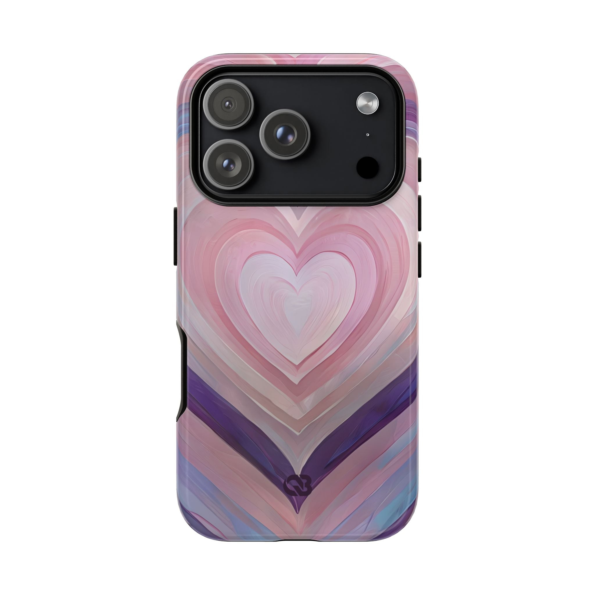 Corações Pulsantes Lavanda · Capa de Telefone Tough para iPhone