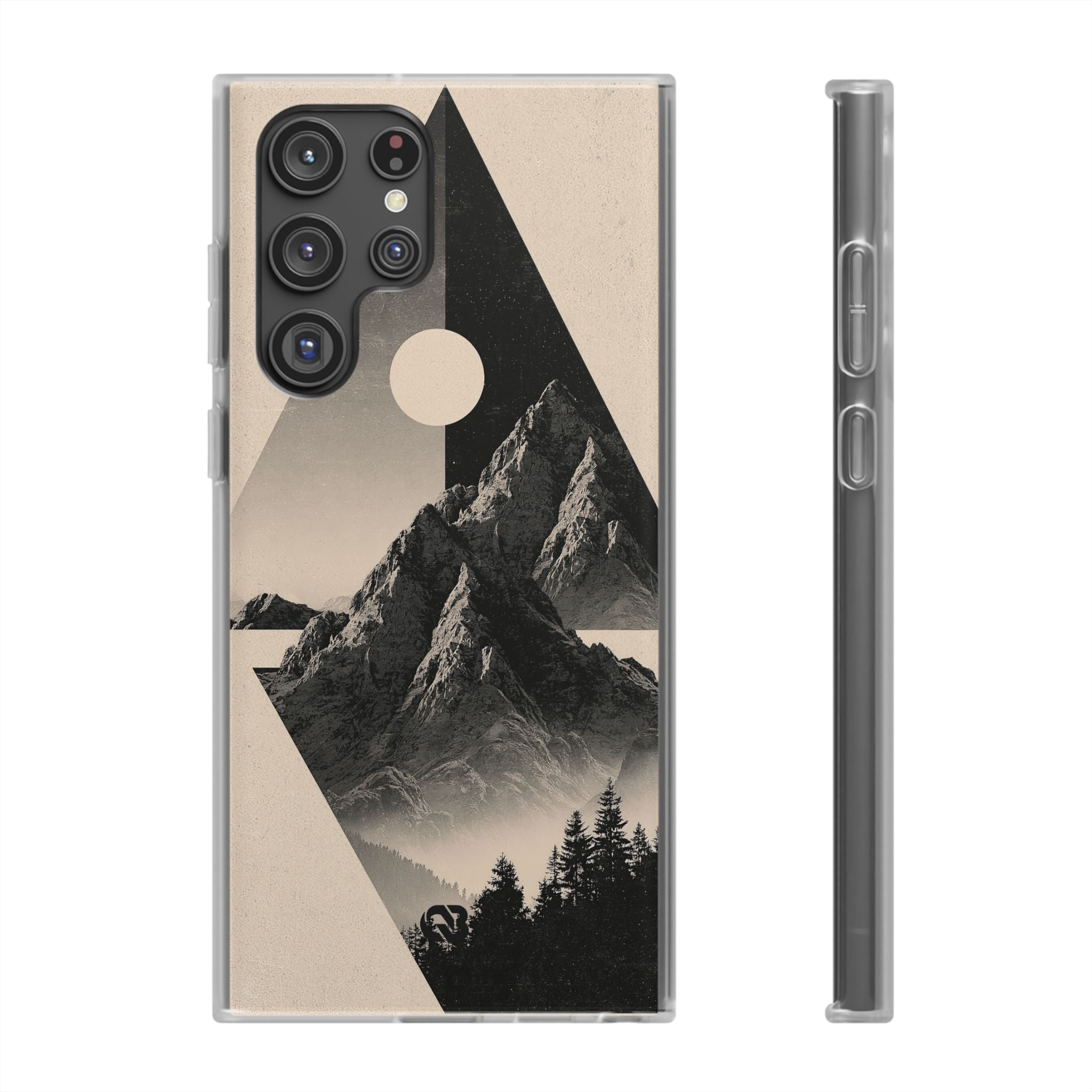 Beige Lite Phone Case for Samsung - Obsidian Summit Parchment