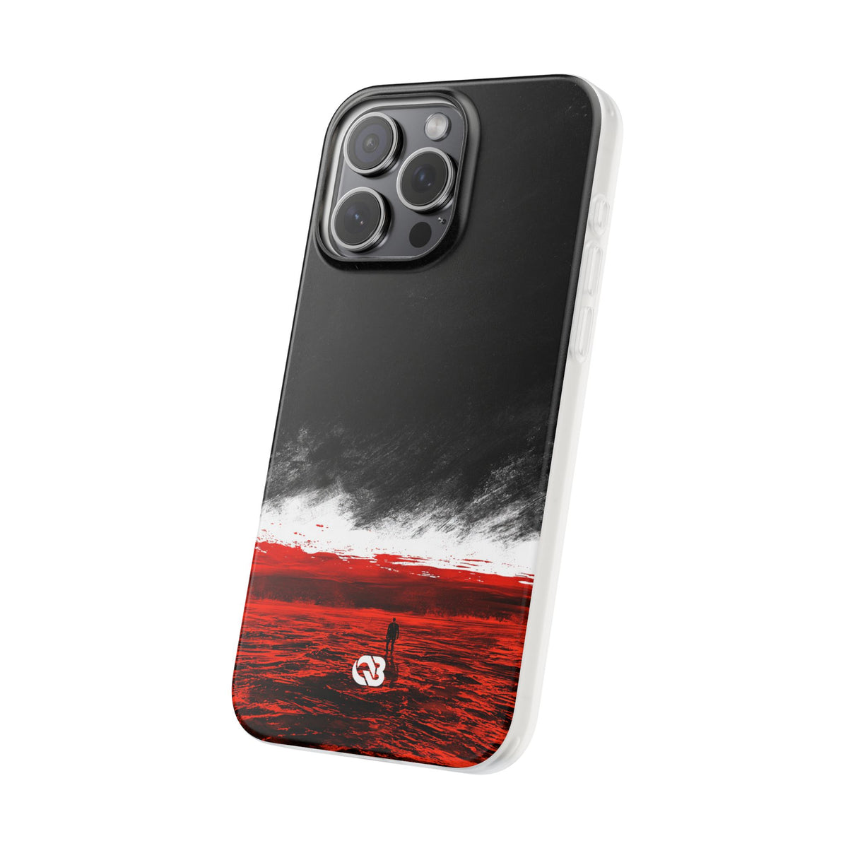 Crimson Void · Lite Phone Case for iPhone · Black