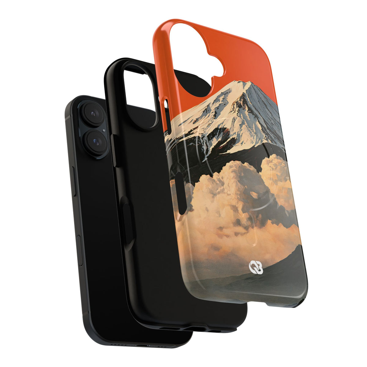 Sacred Peak Fuji · Tough 2.0 Magnetic Phone Case for iPhone · Orange