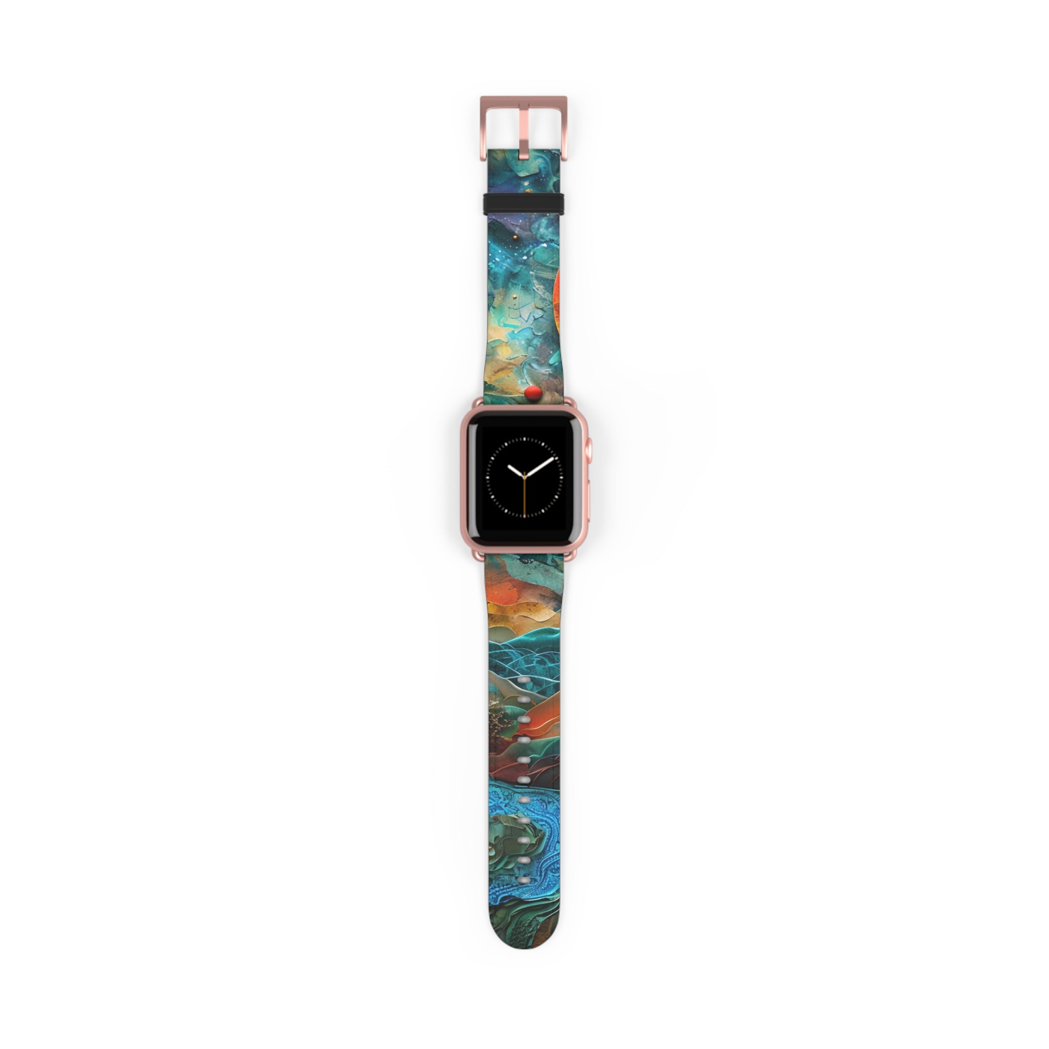 Solar Orbit Orange - Watch Band