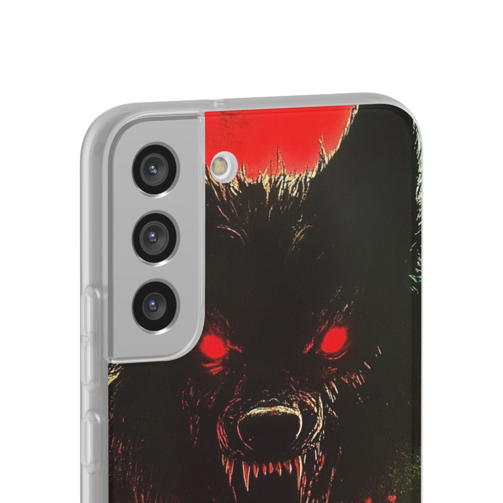 Crimson Wolf Samsung S22 Plus Case - Soft