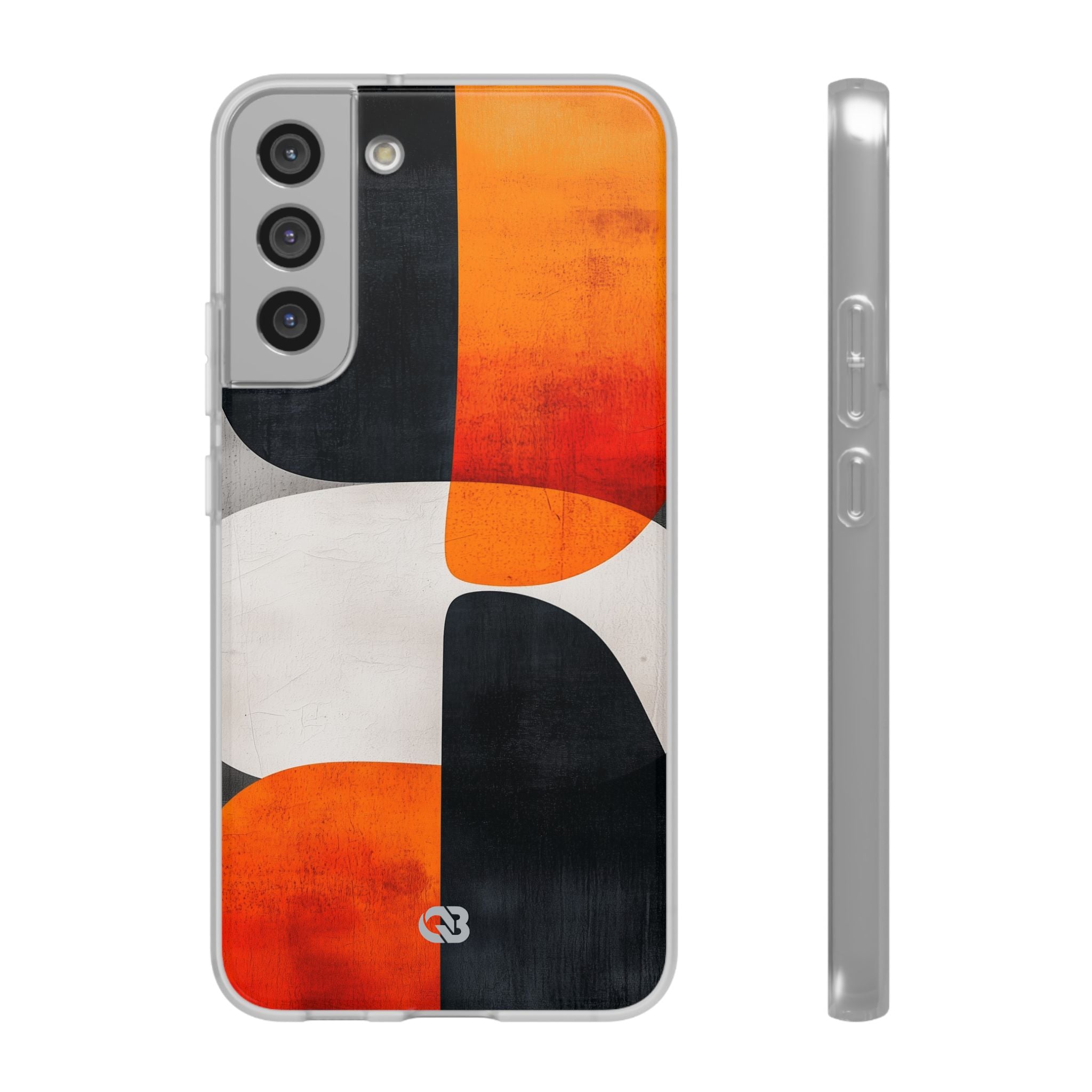 Burnt Amber Flow · Soft Phone Case for Samsung