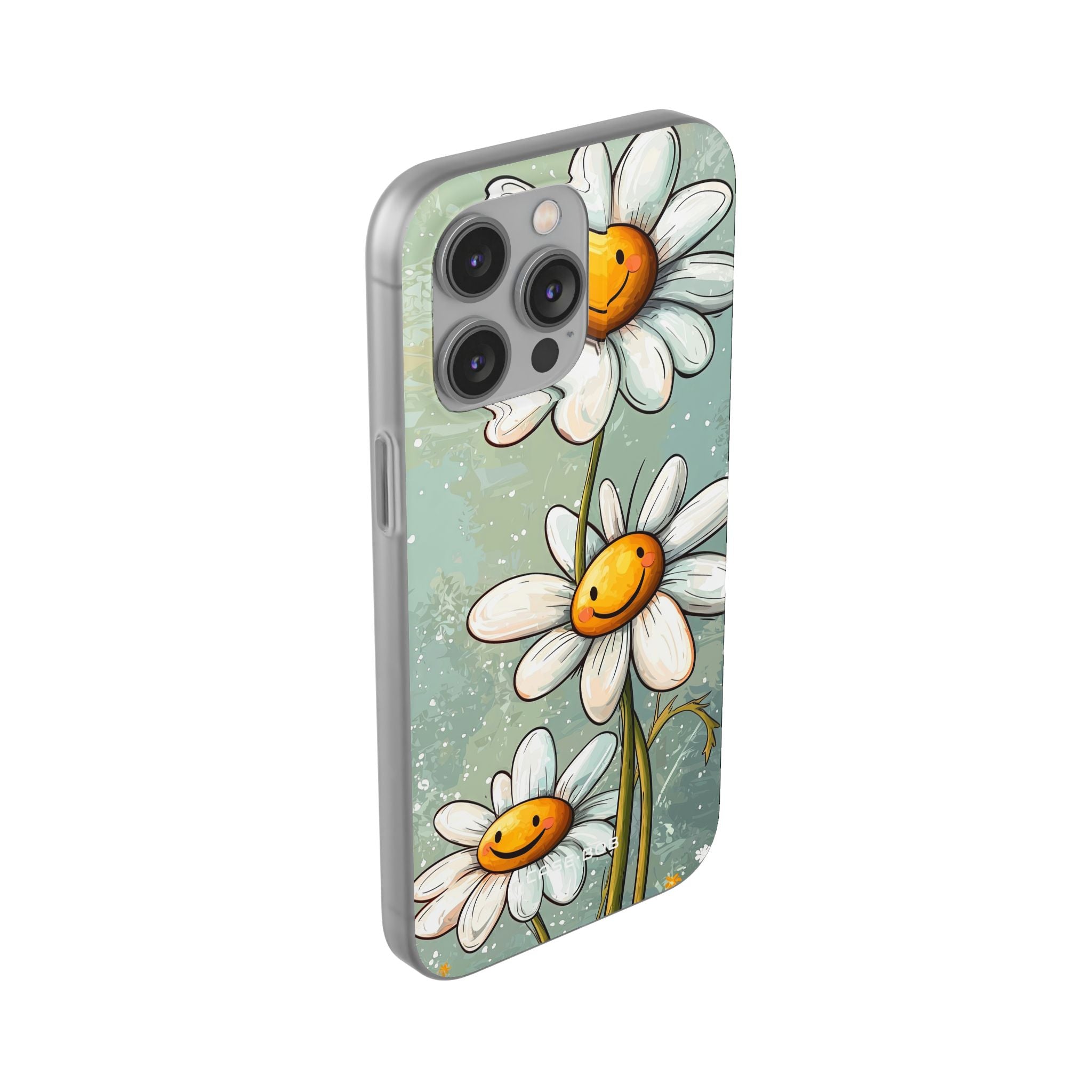Sonnige Gänseblümchen-Lächeln iPhone 14 Pro Max Case - Soft