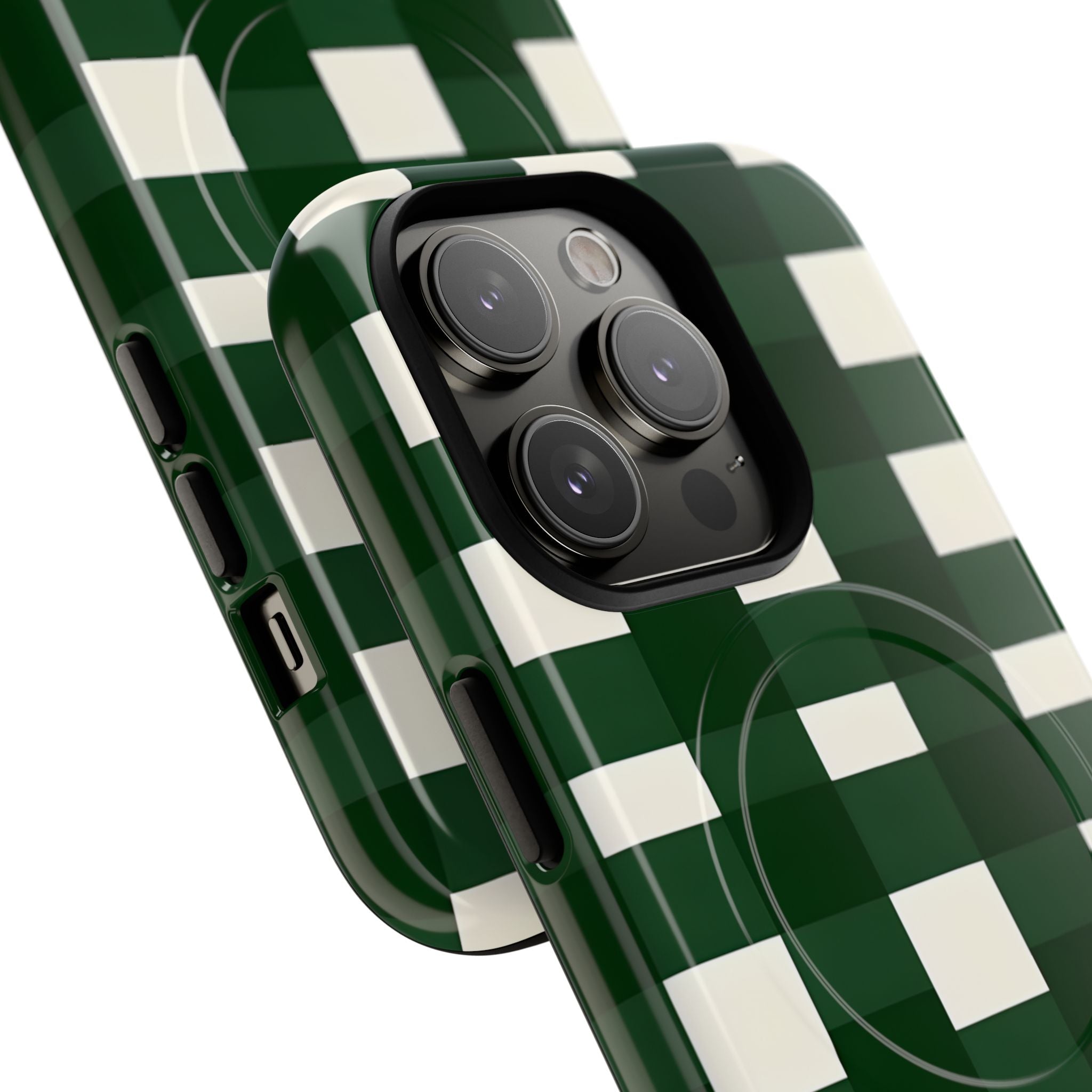 Hunter Green Plaid · Tough+ Phone Case for iPhone · Magsafe