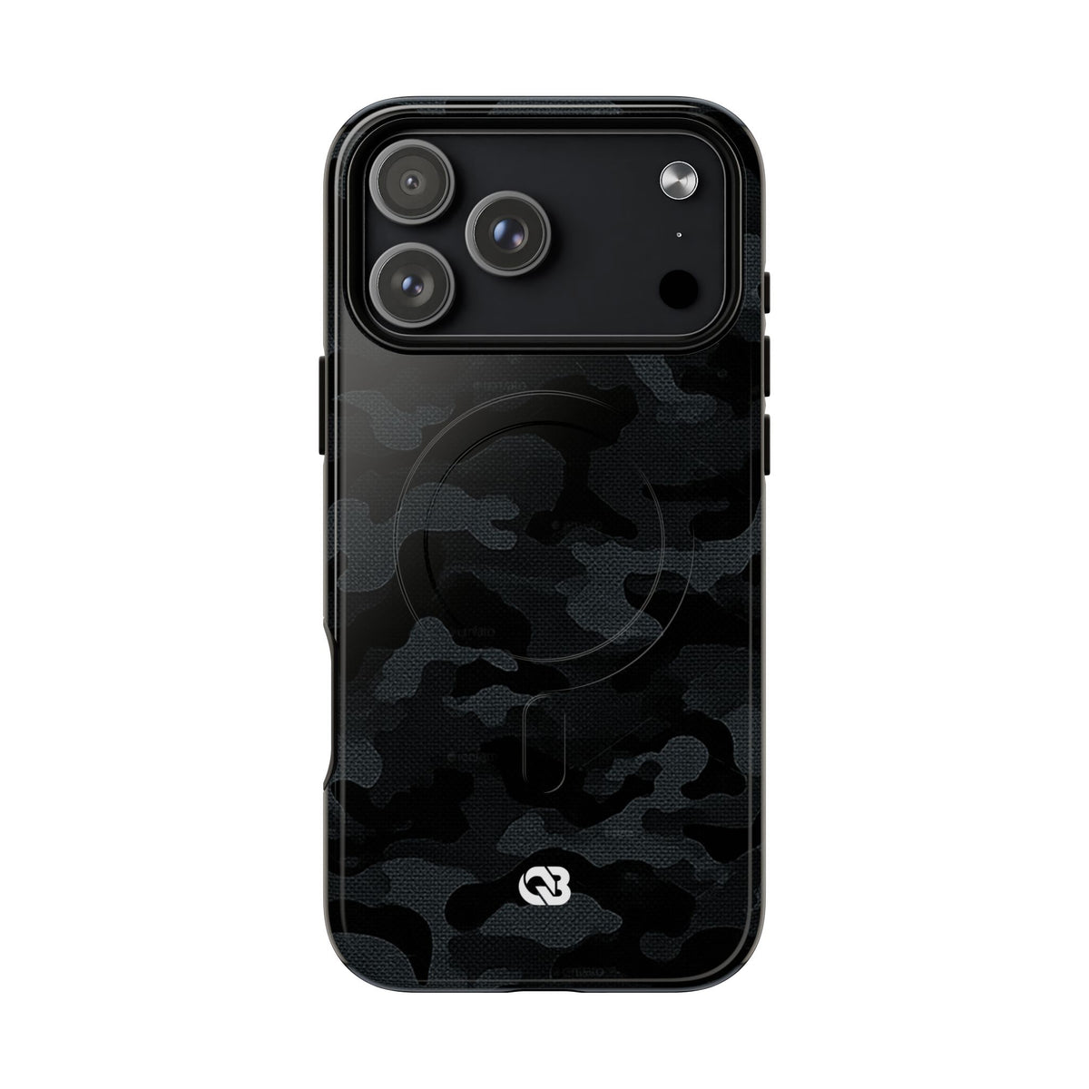 Blackout Urban Camo · Tough 2.0 Magnetic Phone Case for iPhone · Black