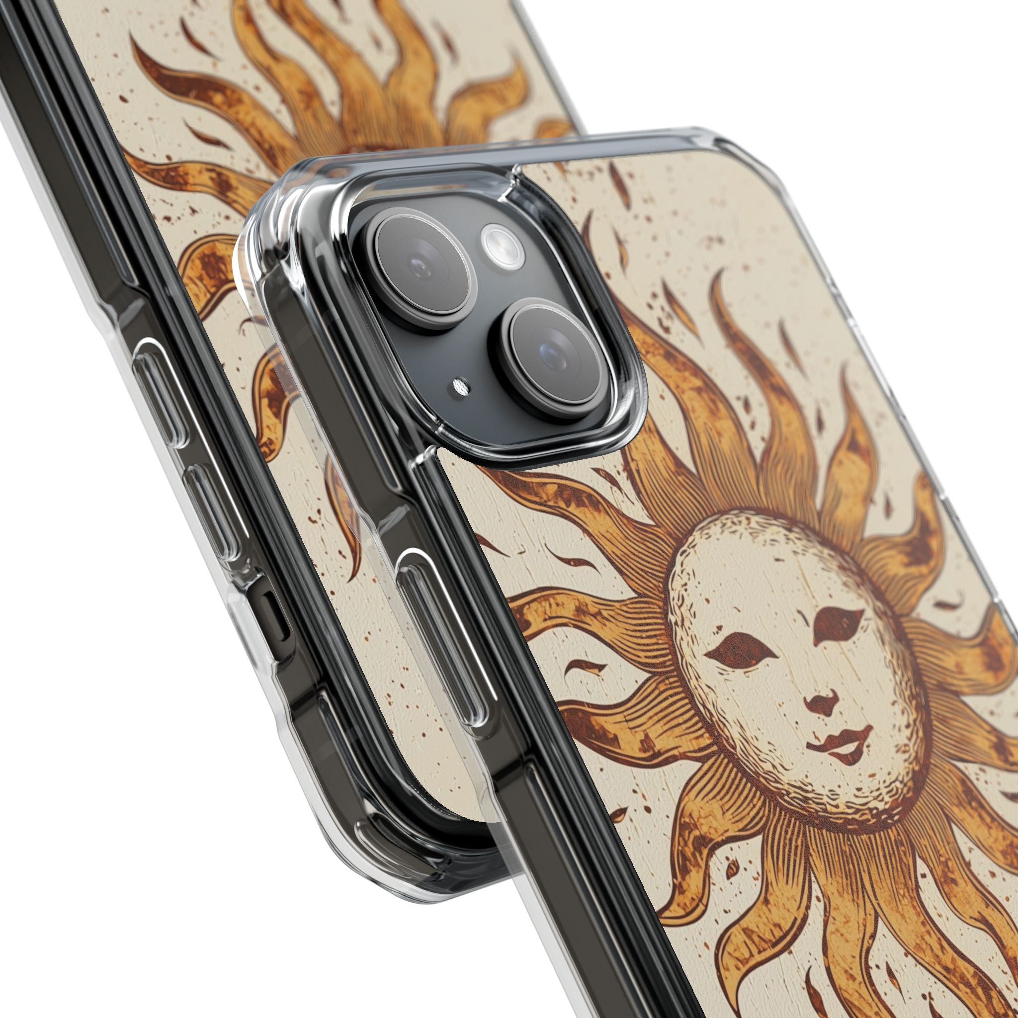 Rustic Solar Mask · Impact Phone Case for iPhone · Magsafe