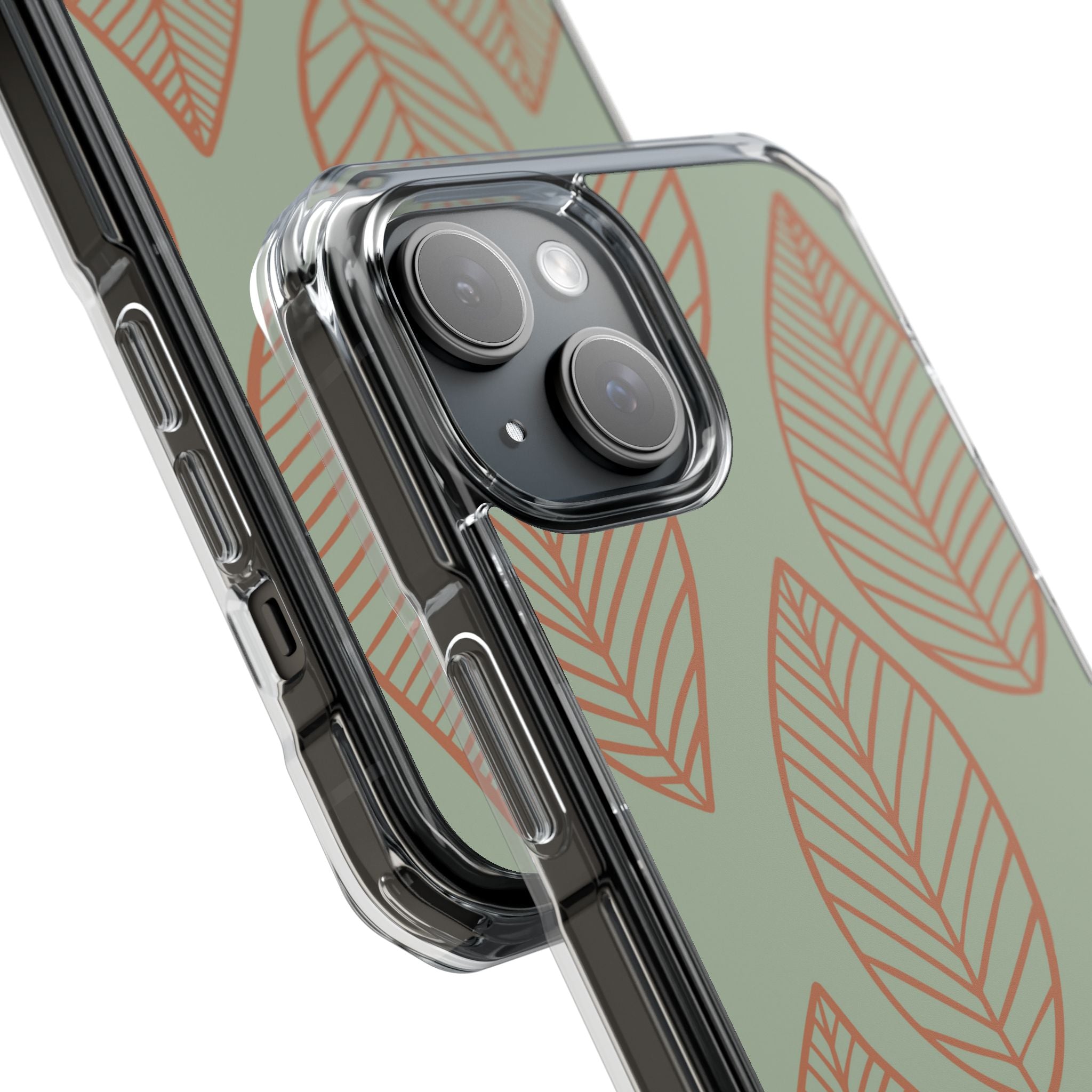 Sage Earth Leaves · Impact Telefoncover for iPhone · Magsafe
