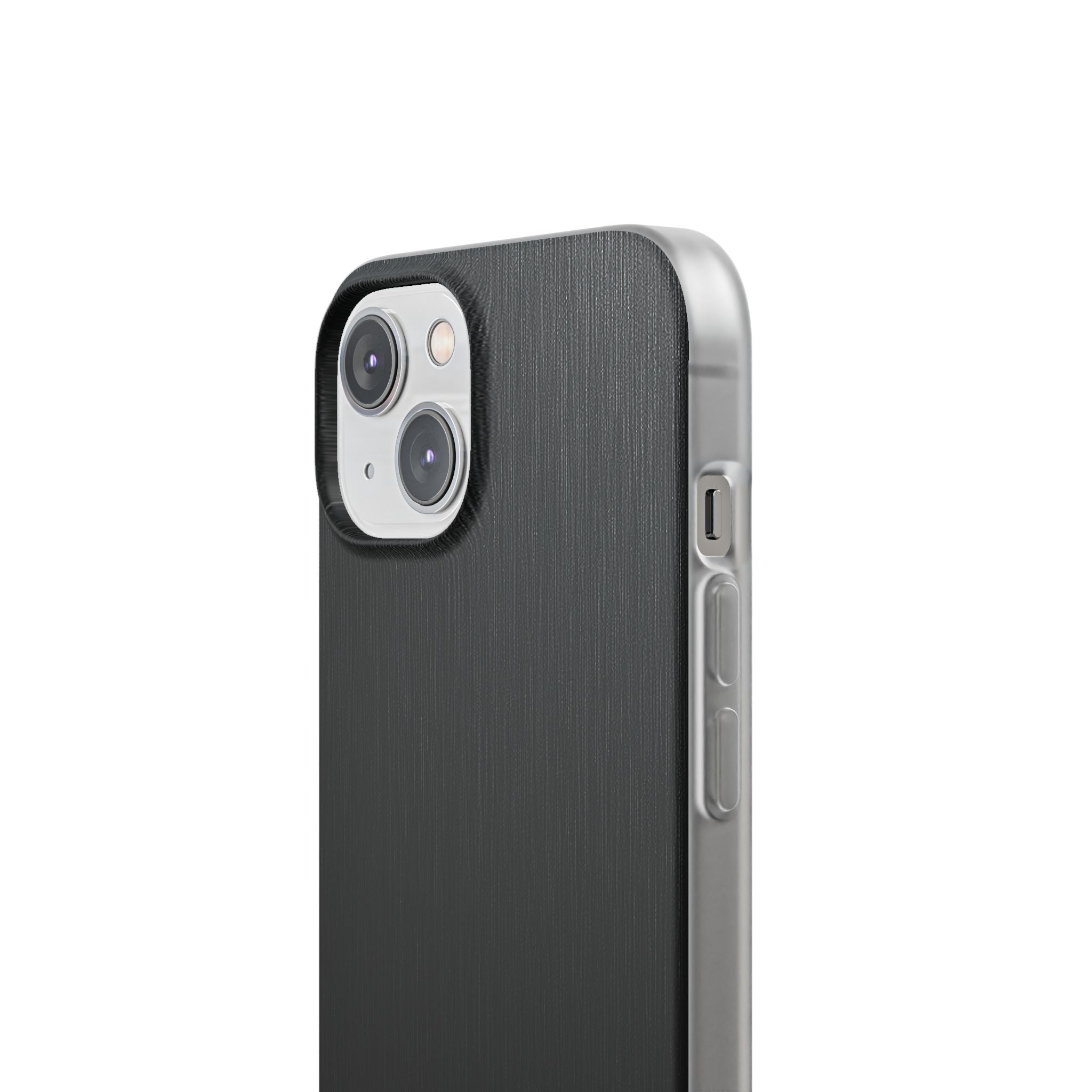 Black Lite Phone Case for iPhone - Brushed Obsidian Slate