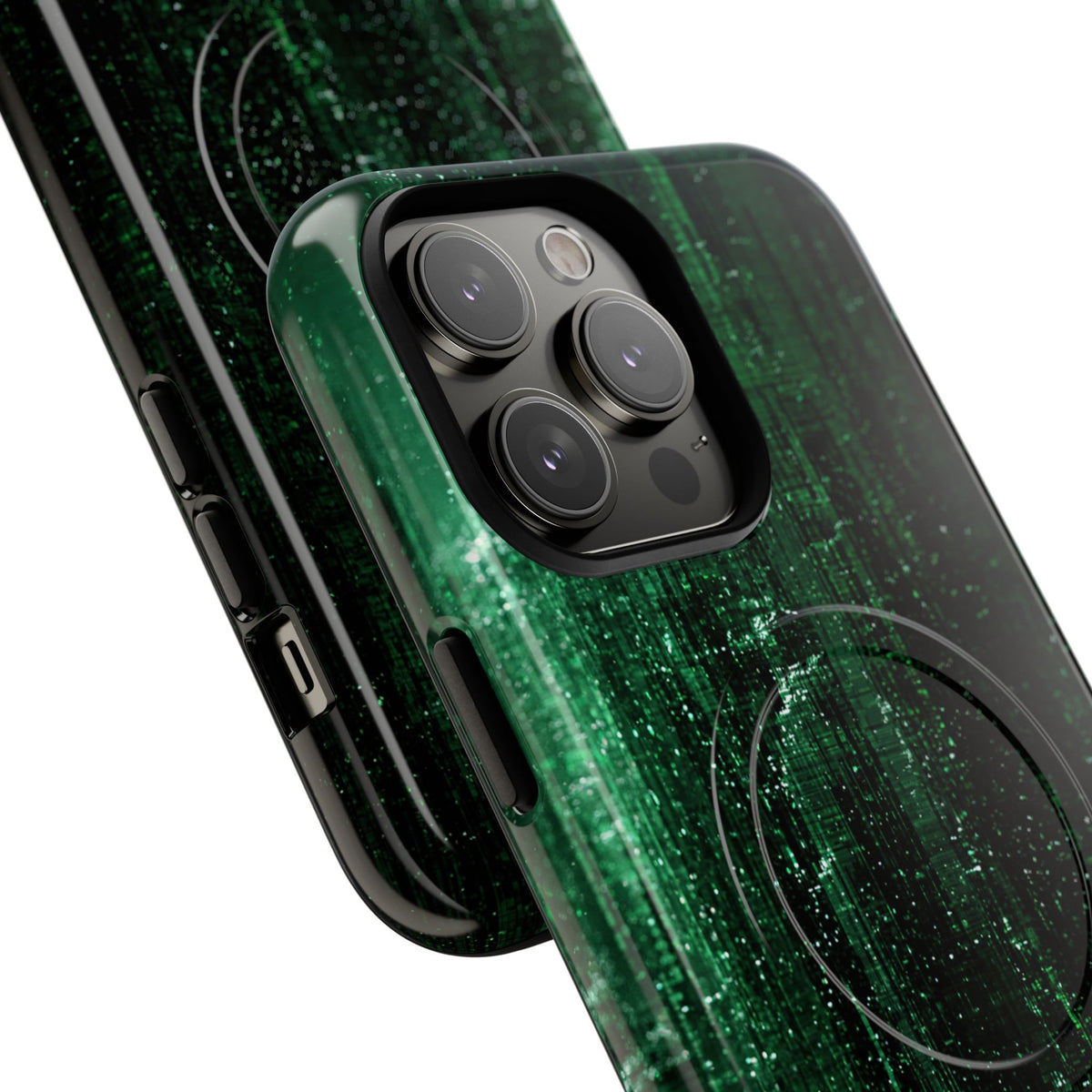 Emerald Void · Tough 2.0 Magnetic Phone Case for iPhone · Green