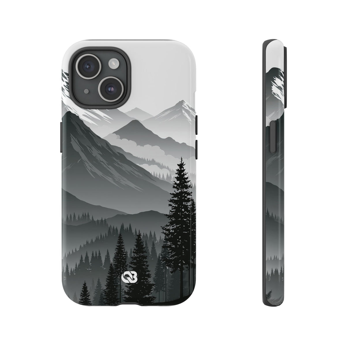 Alpine Horizon · Tough Phone Case for iPhone · Black