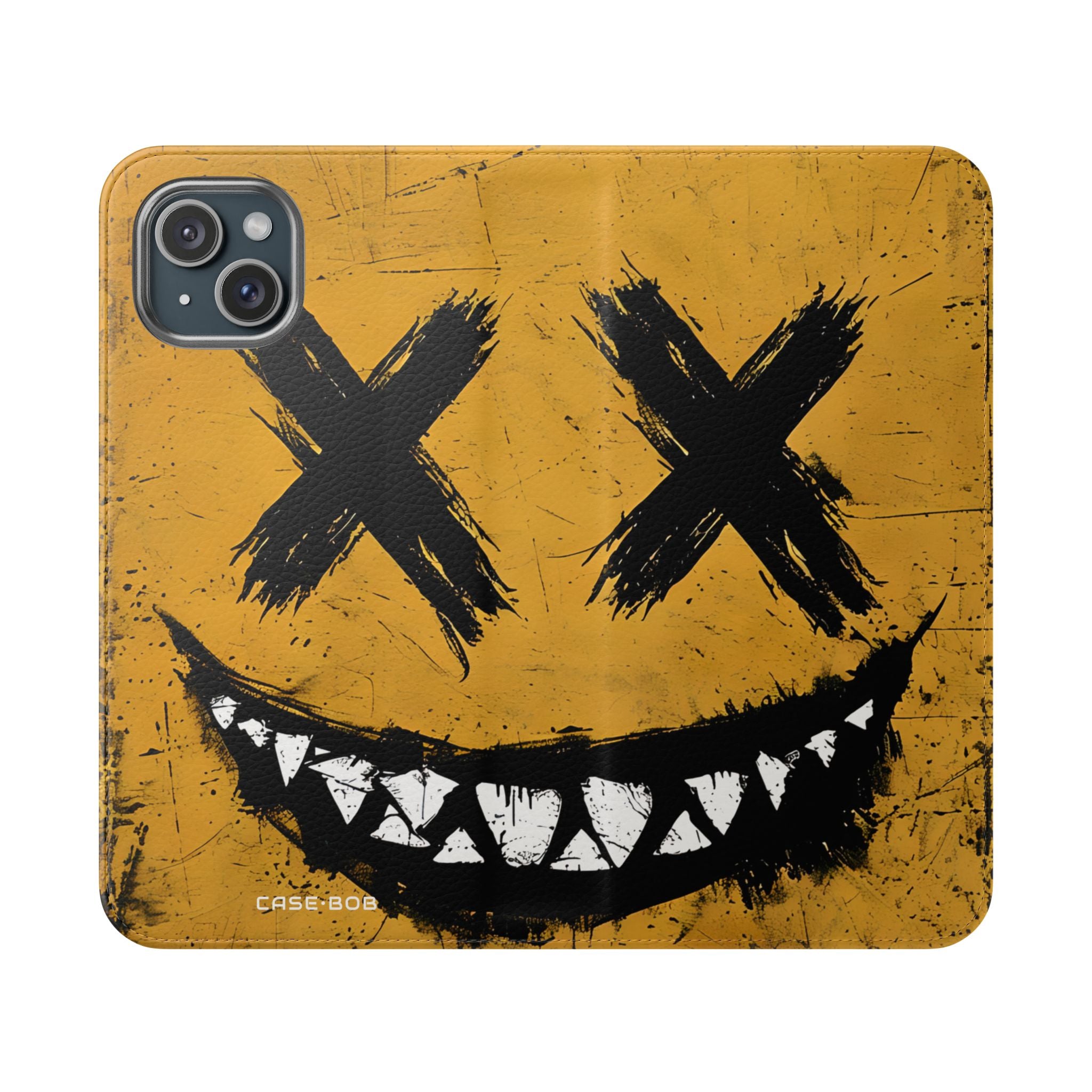 Grinning Xs - iPhone 15 Plus Case - Wallet