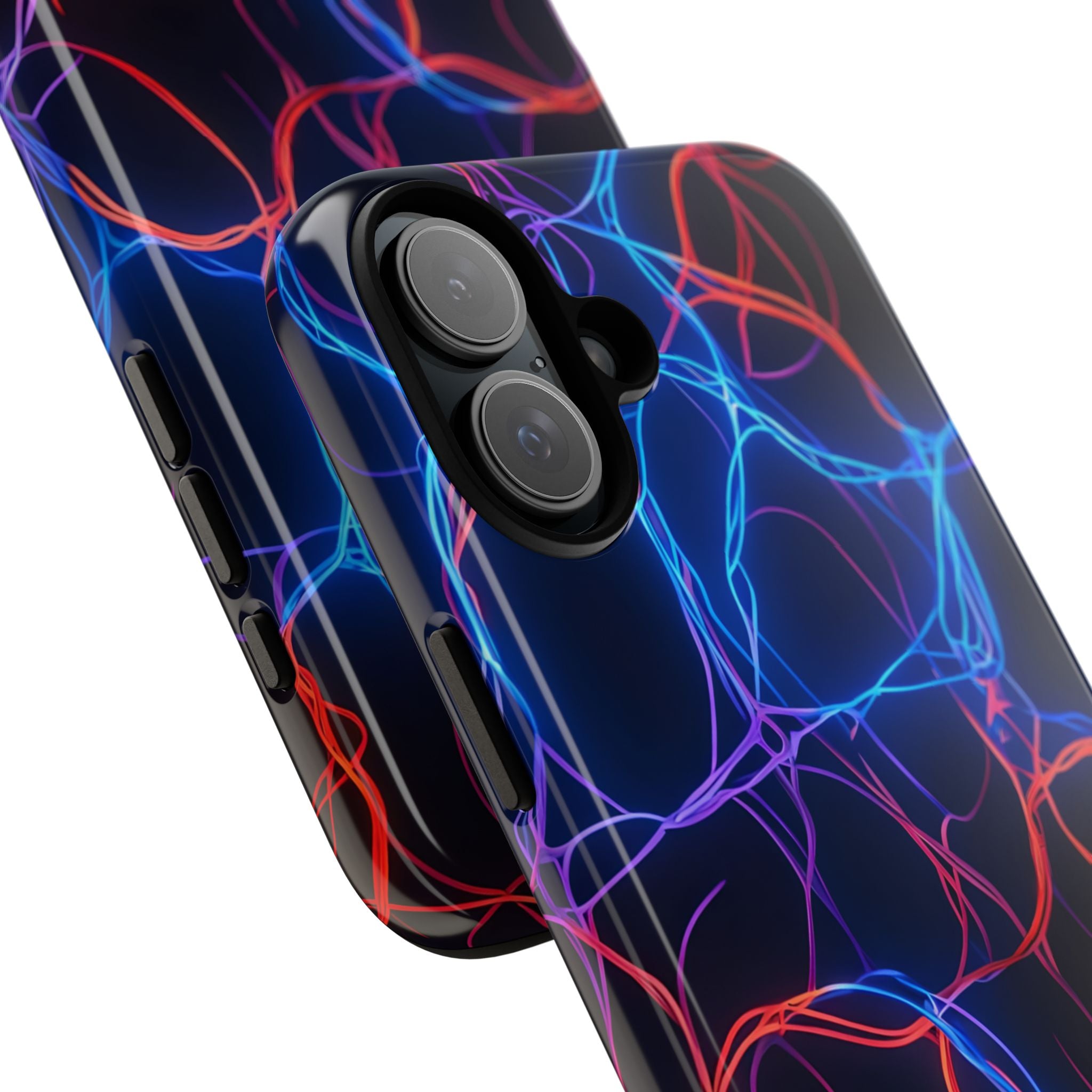 Electric Synapse Glow · Tough Handyhülle für iPhone