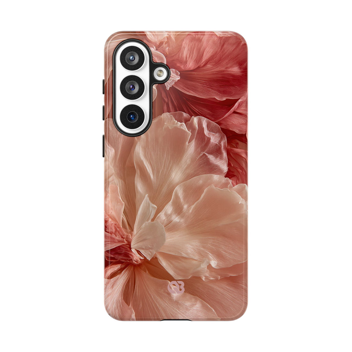 Blush Silk Bloom · Tough Phone Case for Samsung · Pink