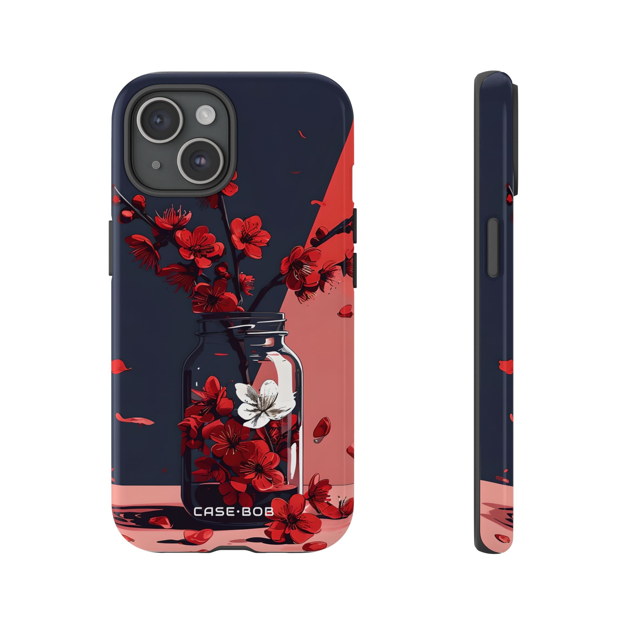 Blossom Jar Radiance iPhone 15 Case - Tough