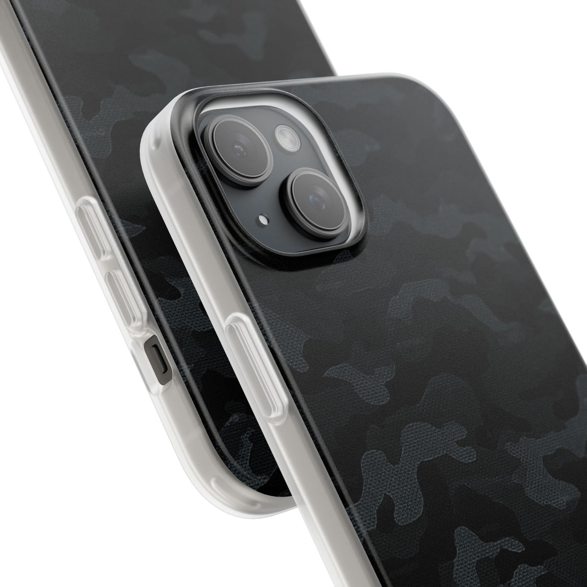 Blackout Urban Camo · Lite Phone Case for iPhone · Black