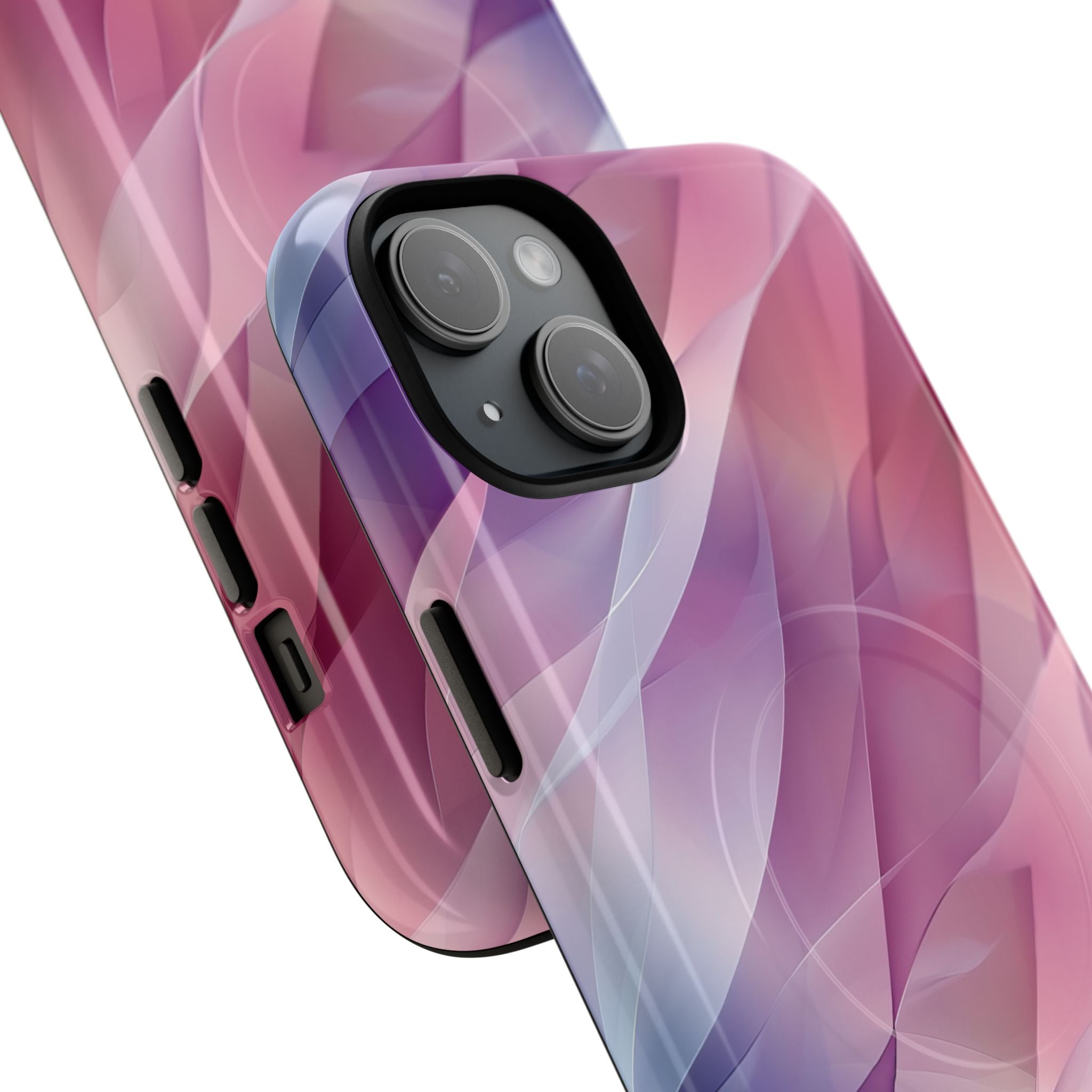 Pink Wave iPhone 15 Plus Case - Tough+
