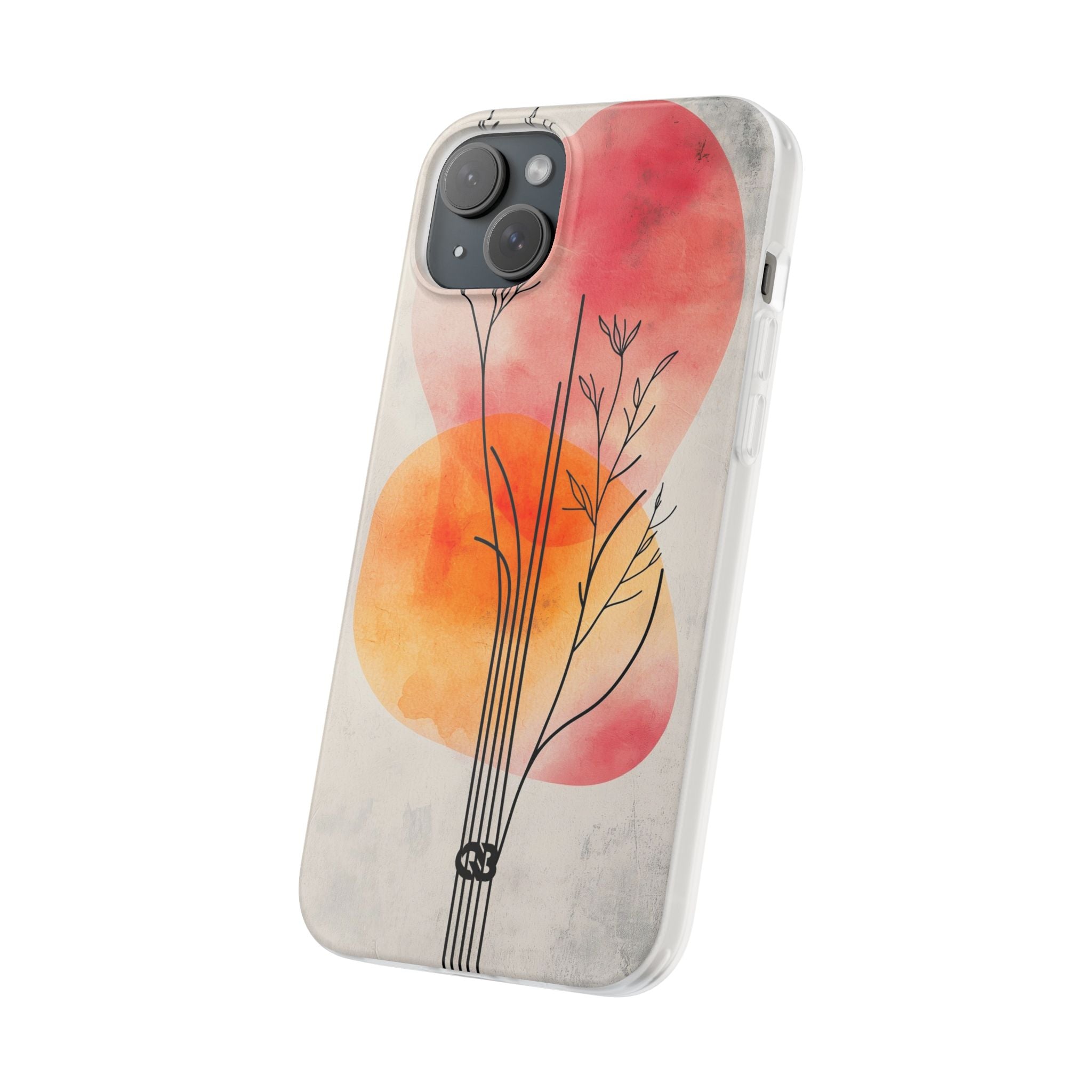 Crimson Bloom Lineage · Soft Phone Case for iPhone