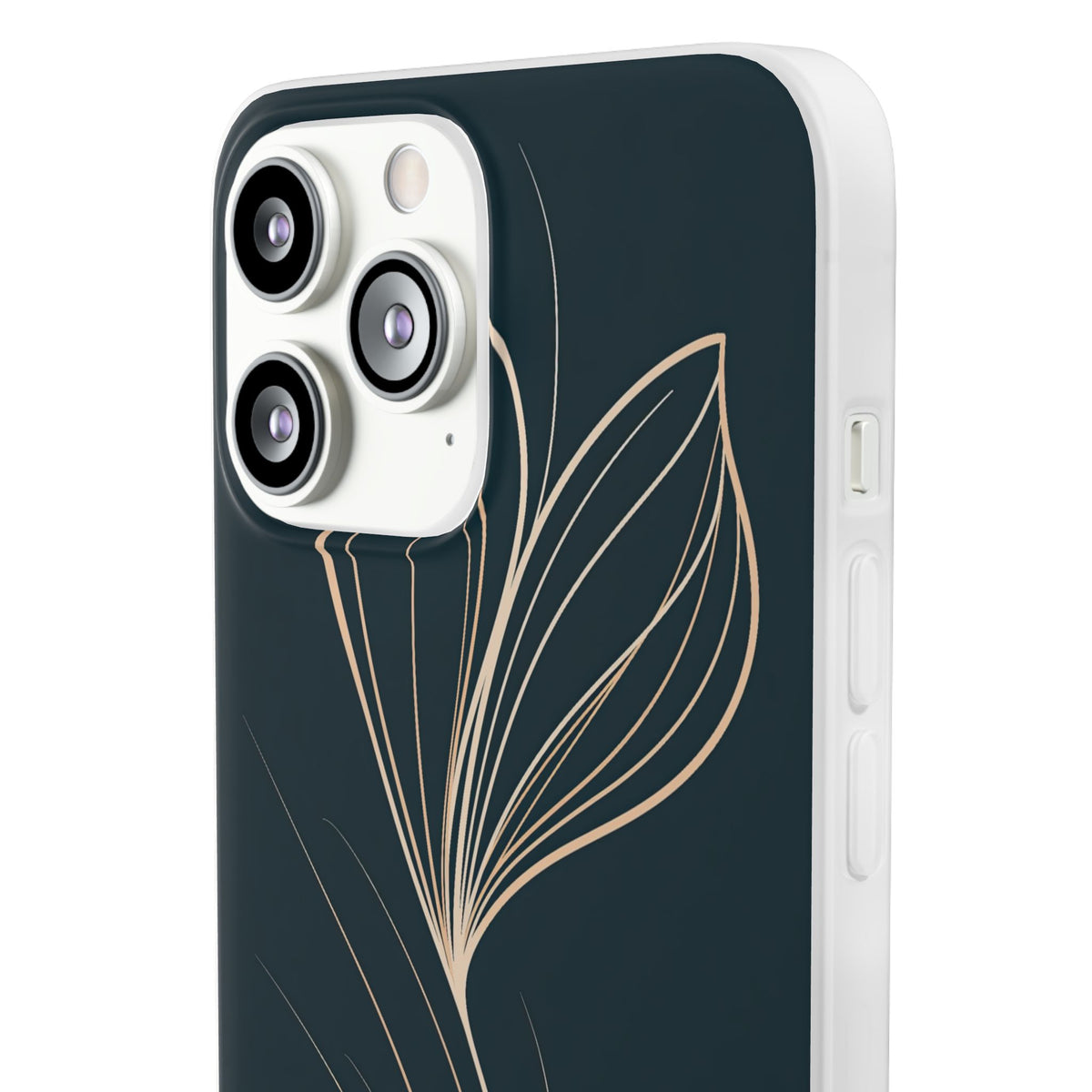 Botanical Contour · Lite Phone Case for iPhone · Teal