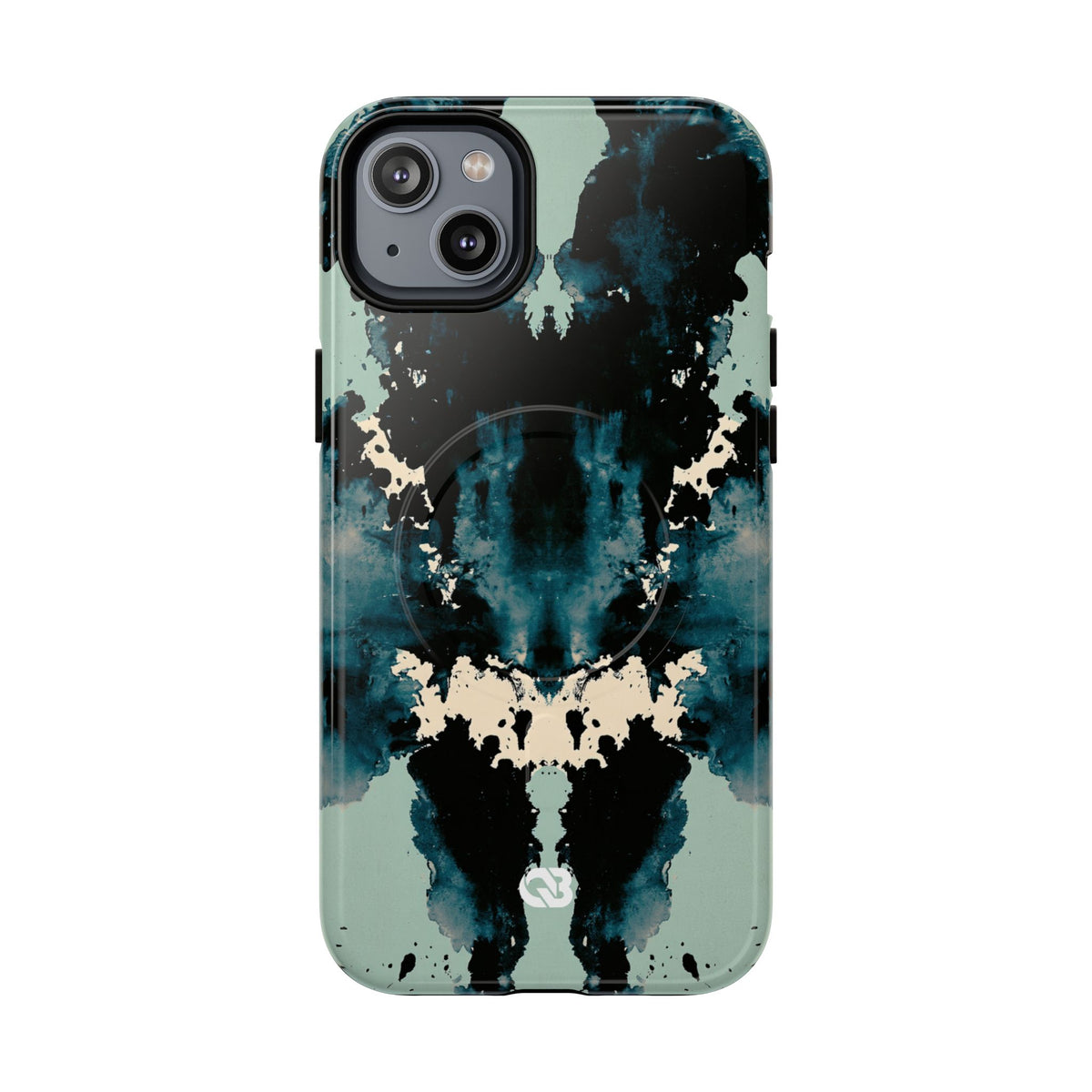 Rorschach Ink Void · Tough 2.0 Magnetic Phone Case for iPhone · Black