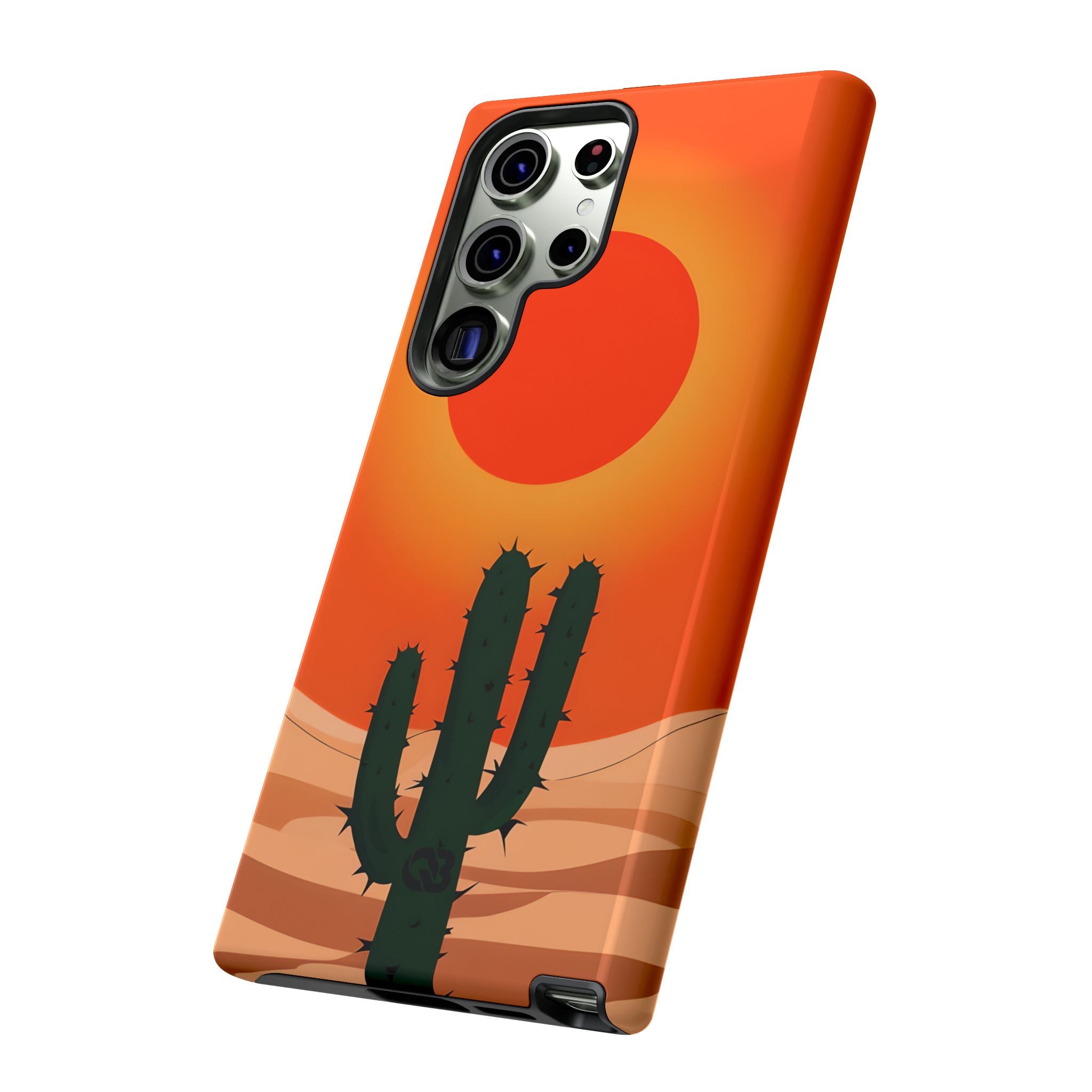 Scorched Saguaro Sunset · Tough Phone Case for Samsung